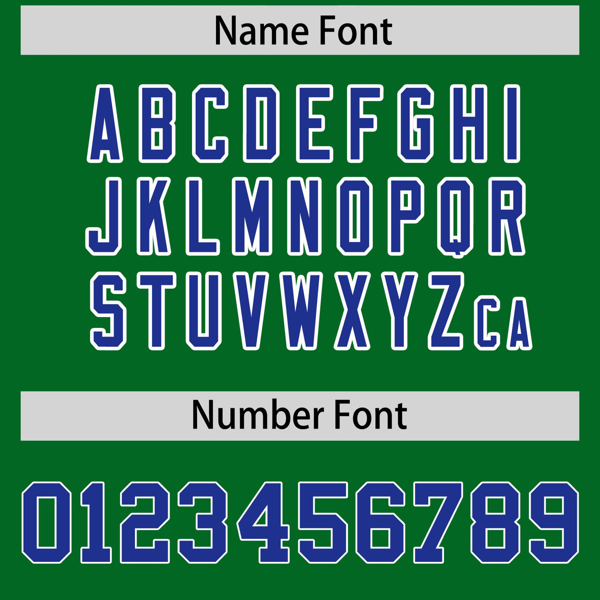 Custom Hockey Hoodie Jersey Kelly Green Royal Blue Classic Style Add Name,Number&amp;Logo