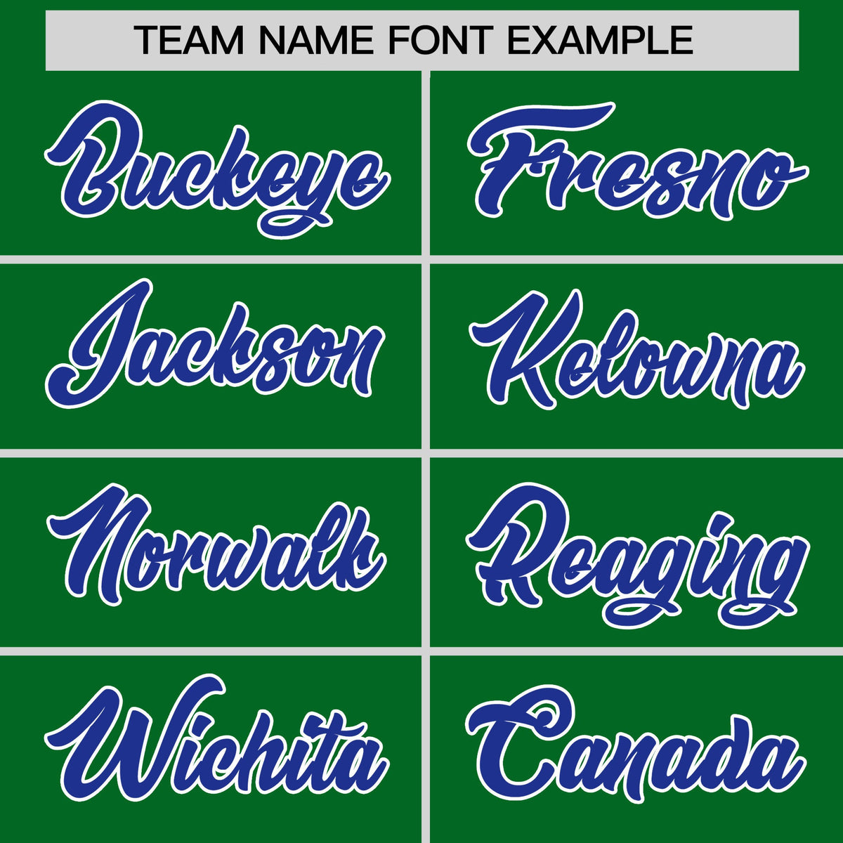 Custom Hockey Hoodie Jersey Kelly Green Royal Blue Classic Style Add Name,Number&amp;Logo