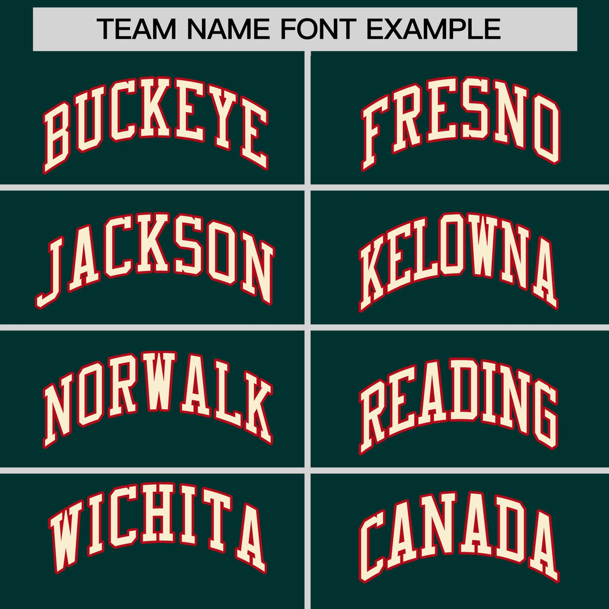 Custom Hockey Hoodie Jersey Midnight Green Red Classic Style Add Name,Number&amp;Logo