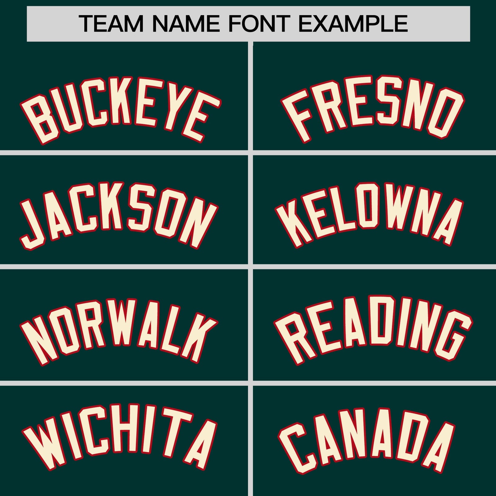 Custom Hockey Hoodie Jersey Midnight Green Red Classic Style Add Name,Number&Logo