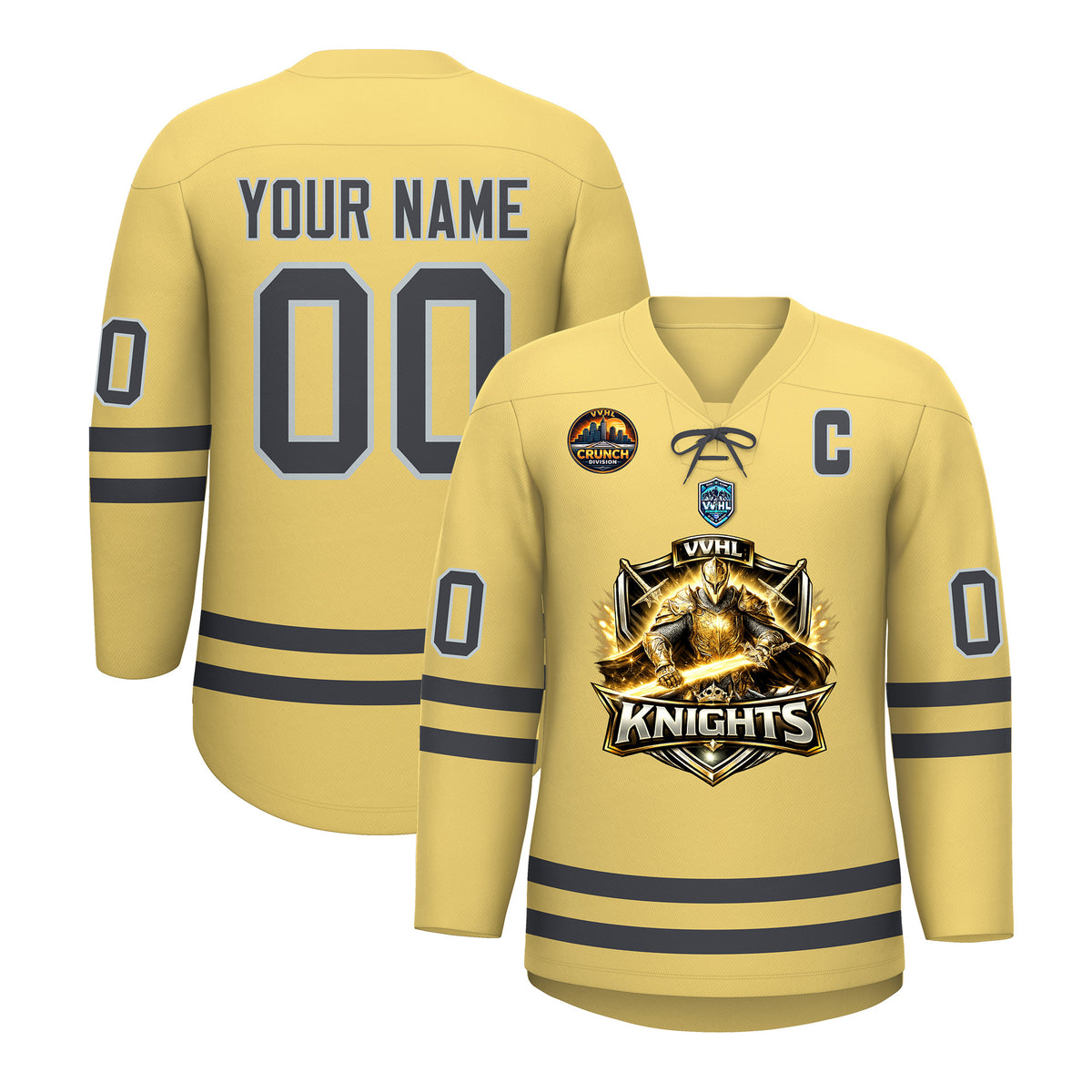 VVHL S10 KNIGHTS Hockey Jersey