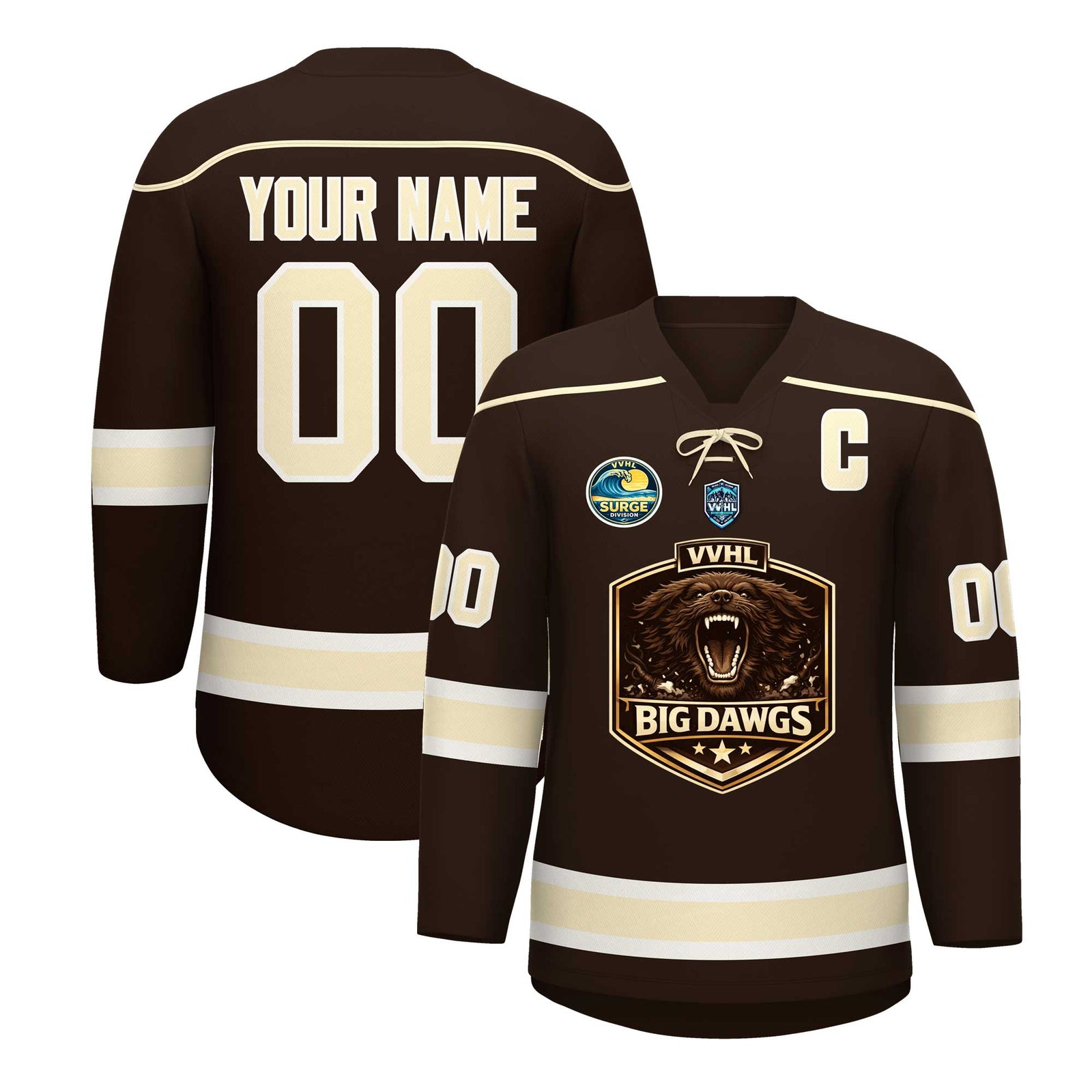 VVHL S11 Big dawgs   Hockey Jersey