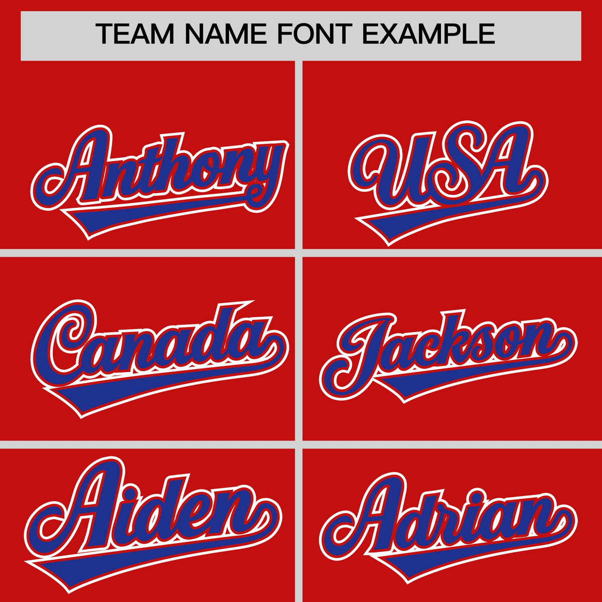 Custom Red Royal Blue White Star Series Personalization Lace-Up Neck Hockey Jersey| KXKSHOP