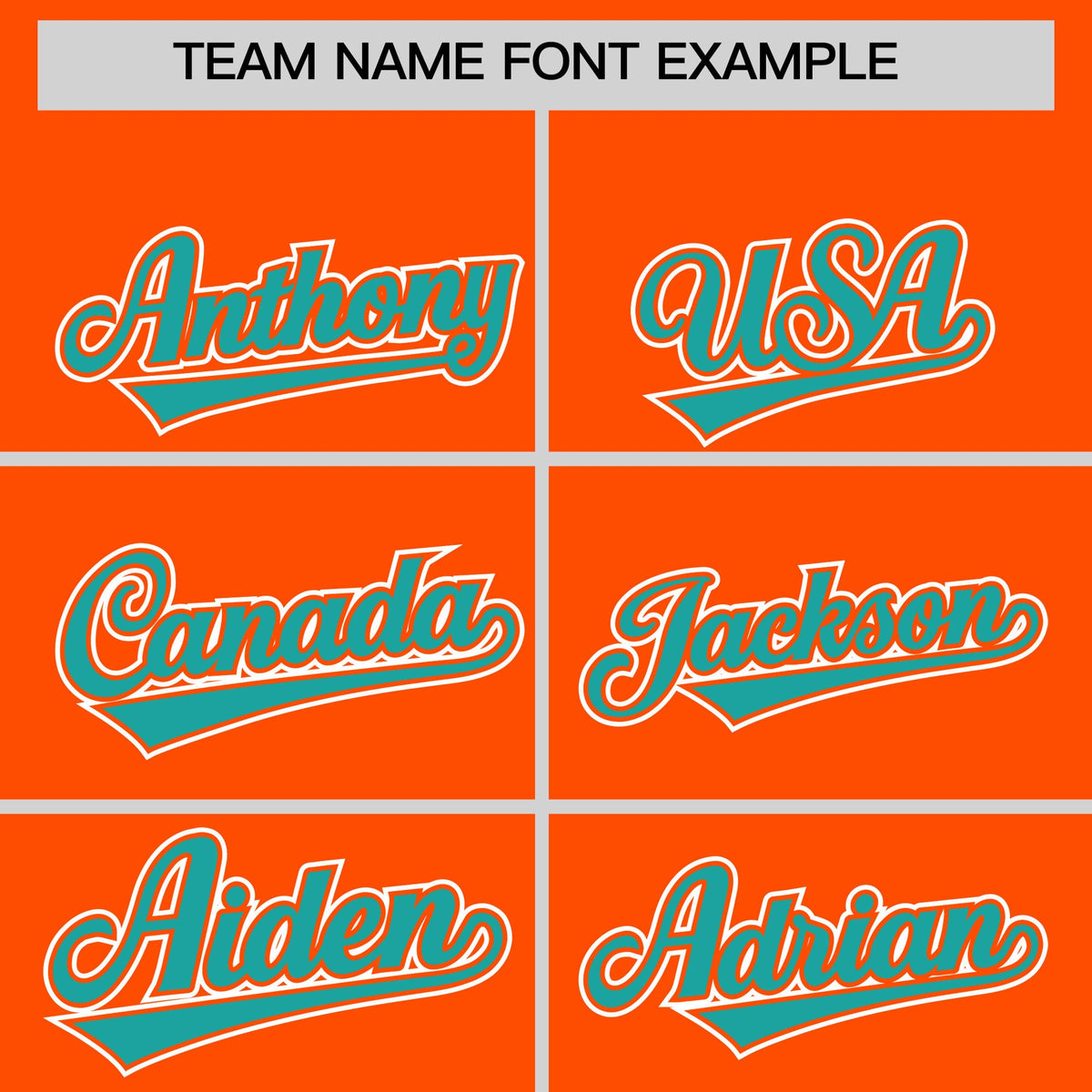 Custom Orange Aqua White Star Series Personalization Lace-Up Neck Hockey Jersey| KXKSHOP