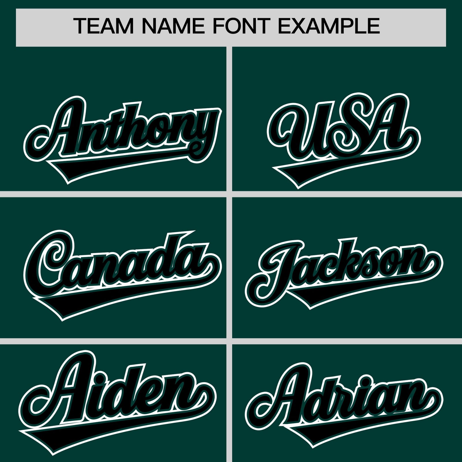 Custom Midnight Green Black White Star Series Personalization Lace-Up Neck Hockey Jersey| KXKSHOP