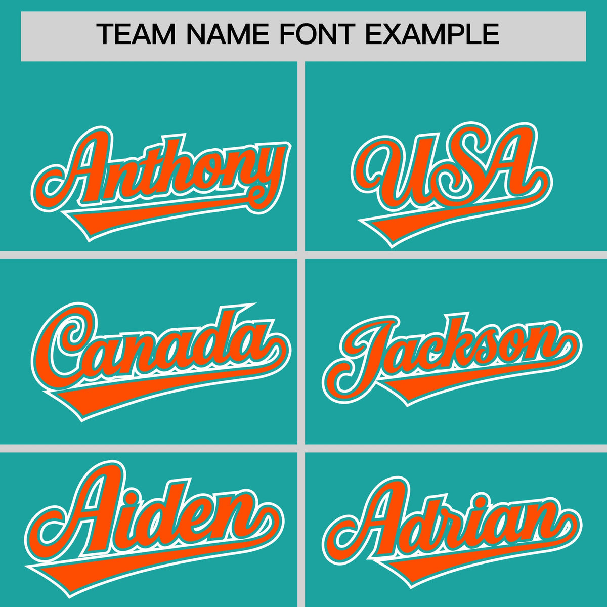 Custom Aqua Orange White Star Series Personalization Lace-Up Neck Hockey Jersey| KXKSHOP