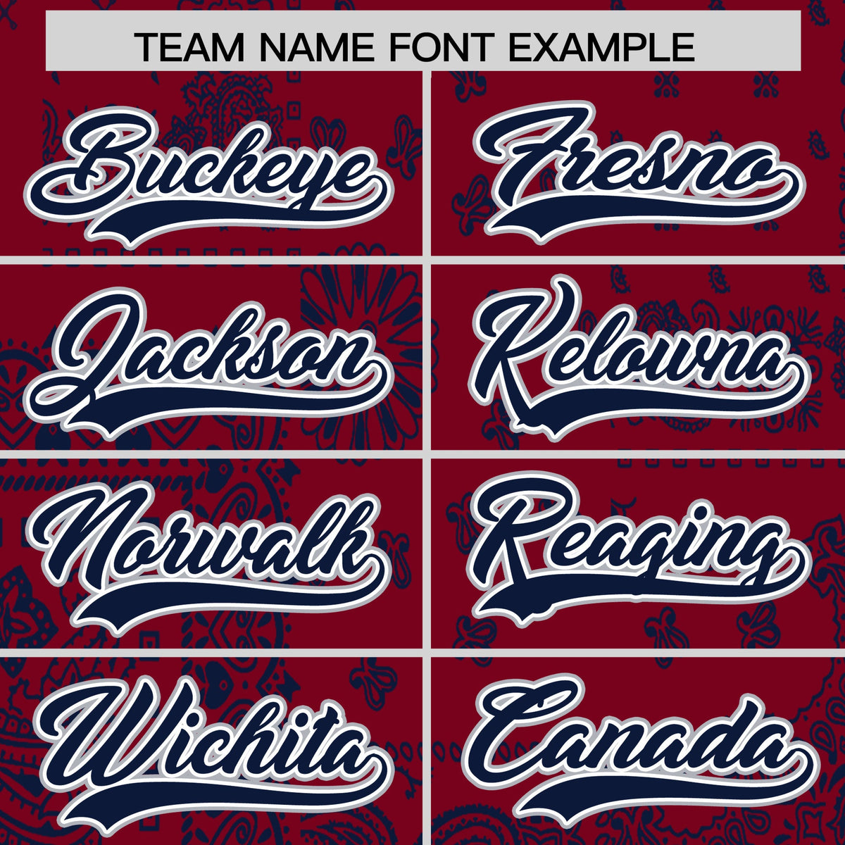 Custom Navy Crimson White Cashew Flower Graffiti Pattern V-Neck Hockey Jersey| KXKSHOP