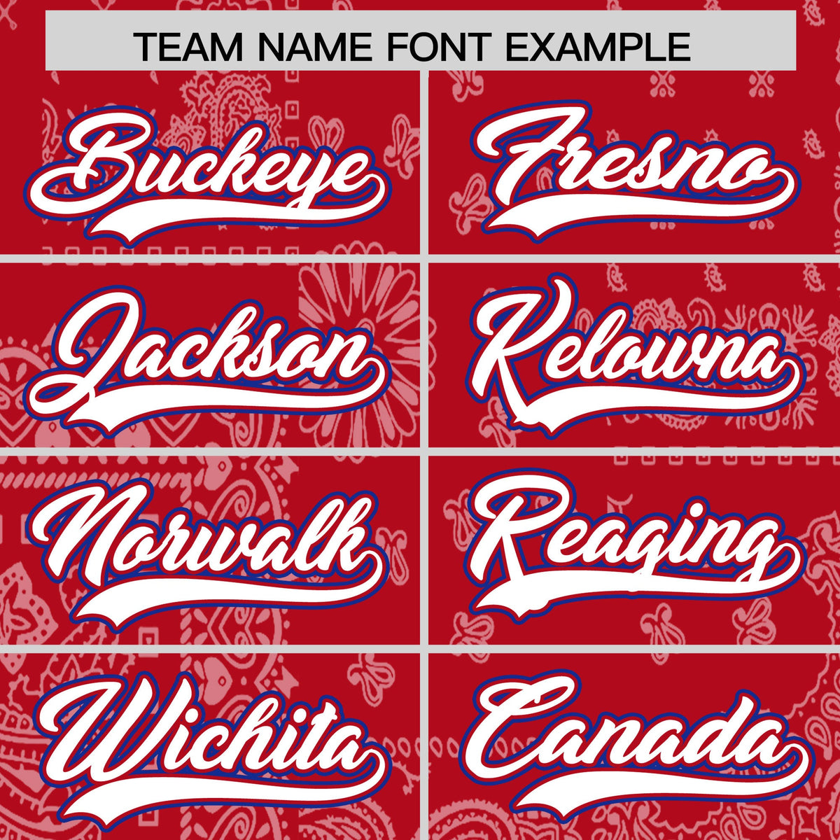 Custom Royal White Red Cashew Flower Graffiti Pattern V-Neck Hockey Jersey| KXKSHOP