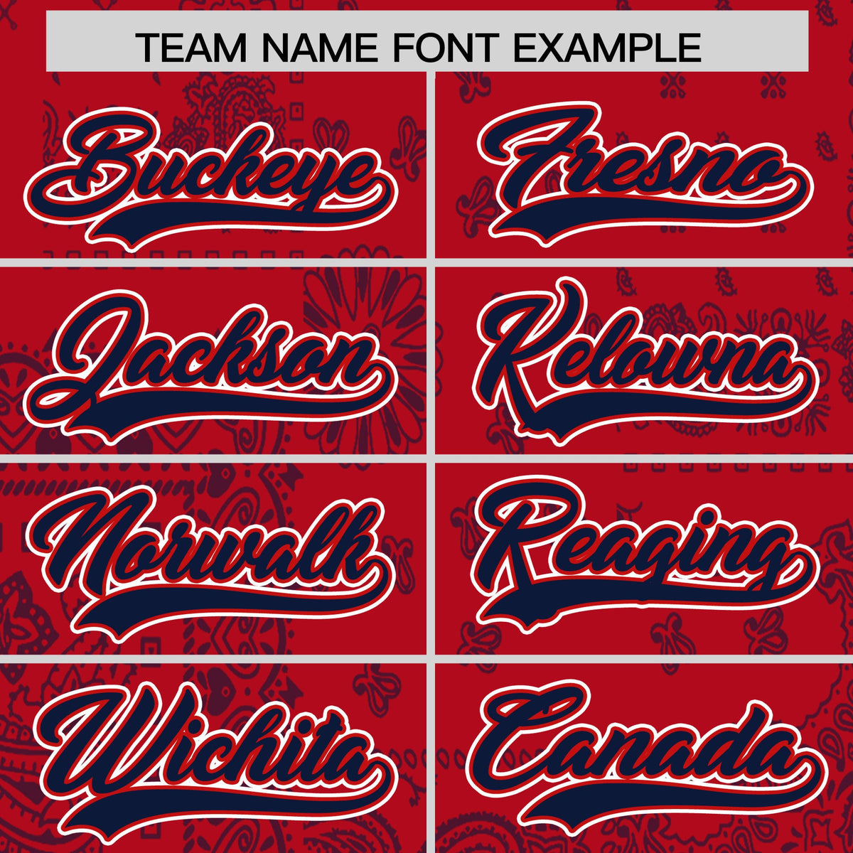 Custom Navy Red White Cashew Flower Graffiti Pattern V-Neck Hockey Jersey| KXKSHOP