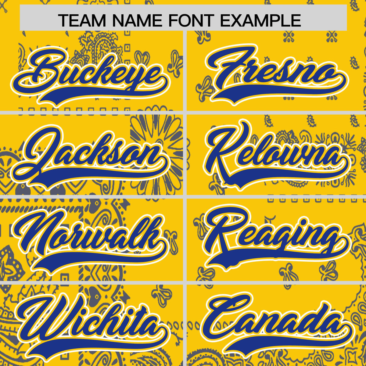 Custom Royal Gold White Cashew Flower Graffiti Pattern V-Neck Hockey Jersey| KXKSHOP