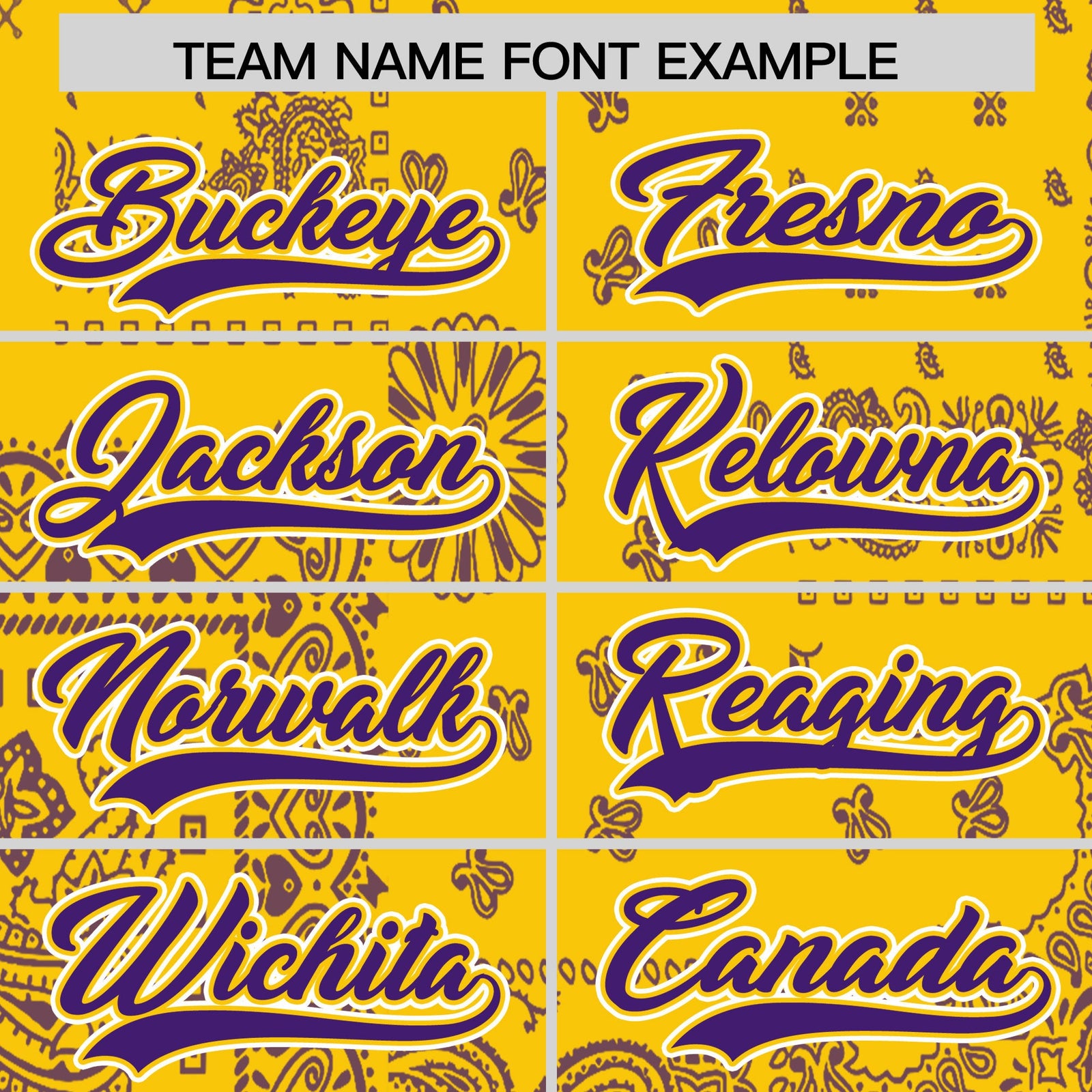 Custom Purple Gold White Cashew Flower Graffiti Pattern V-Neck Hockey Jersey| KXKSHOP