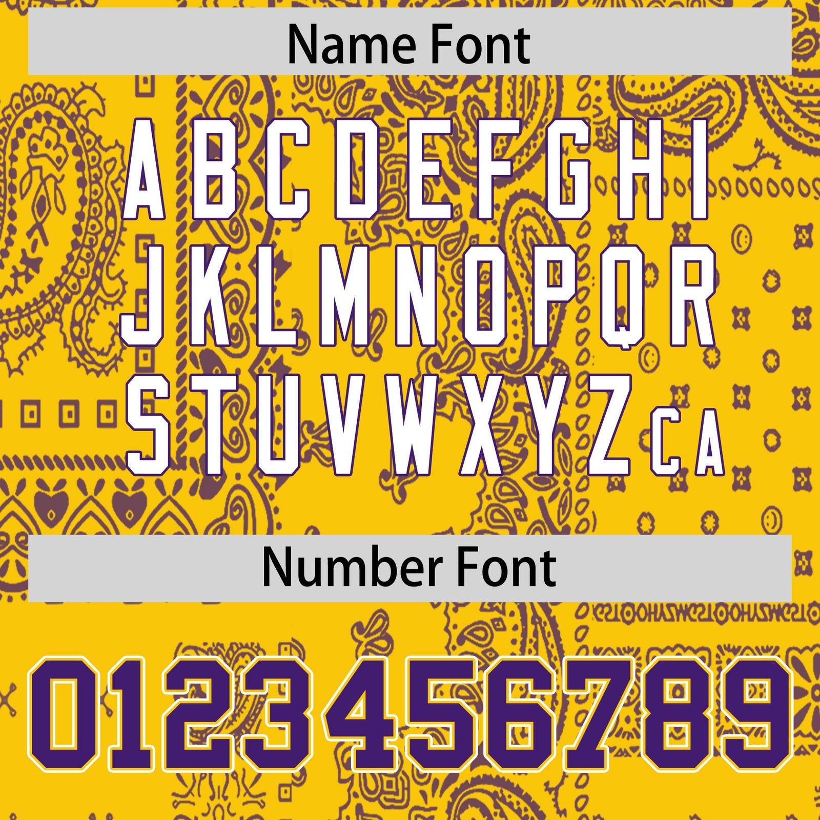 Custom Purple Gold White Cashew Flower Graffiti Pattern V-Neck Hockey Jersey| KXKSHOP