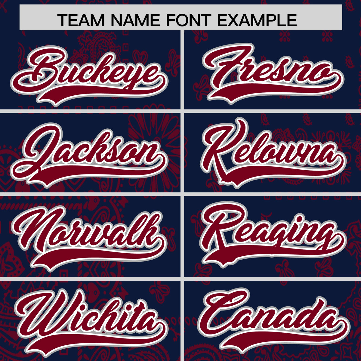 Custom Crimson Navy White Cashew Flower Graffiti Pattern V-Neck Hockey Jersey| KXKSHOP