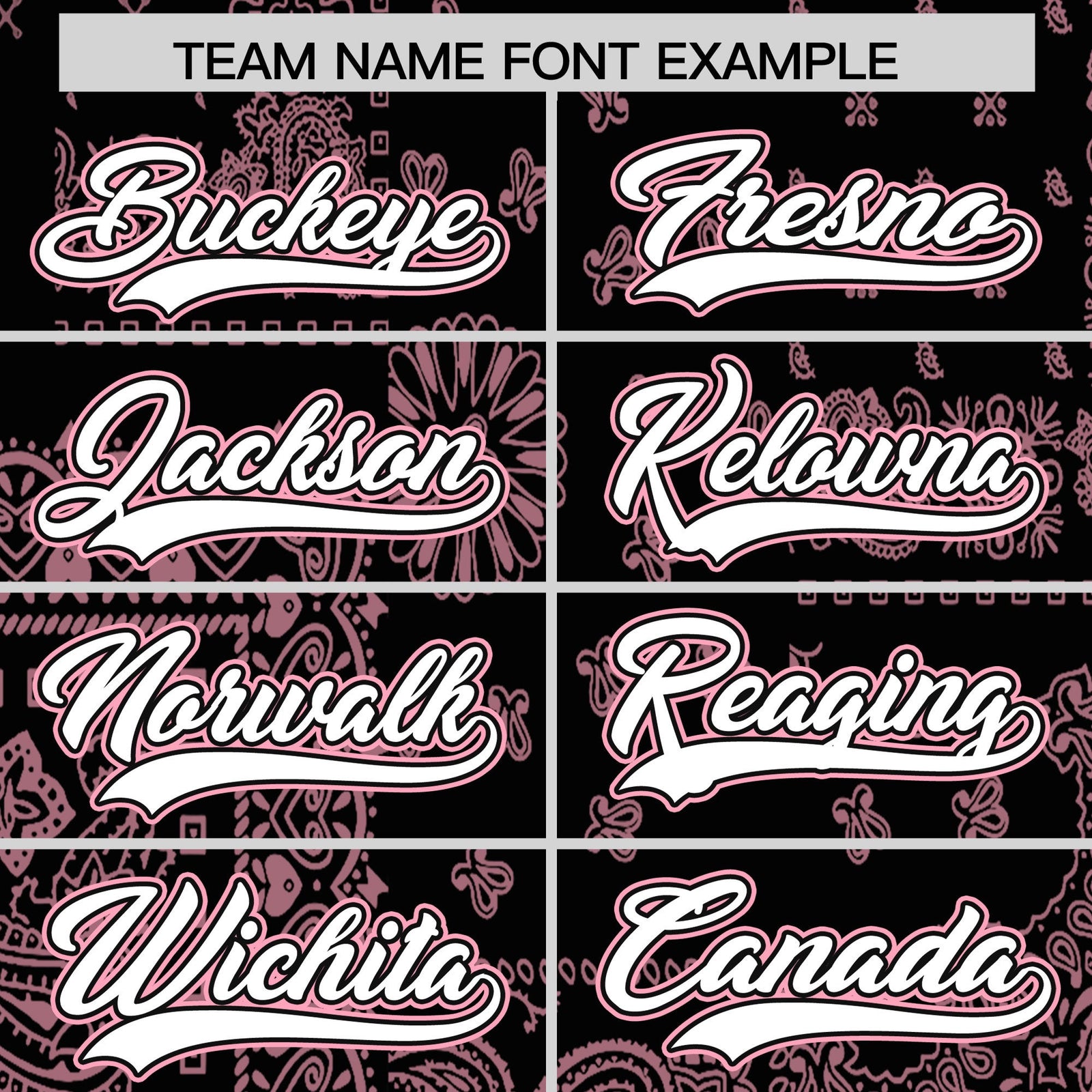 Custom Light Pink Black White Cashew Flower Graffiti Pattern V-Neck Hockey Jersey| KXKSHOP