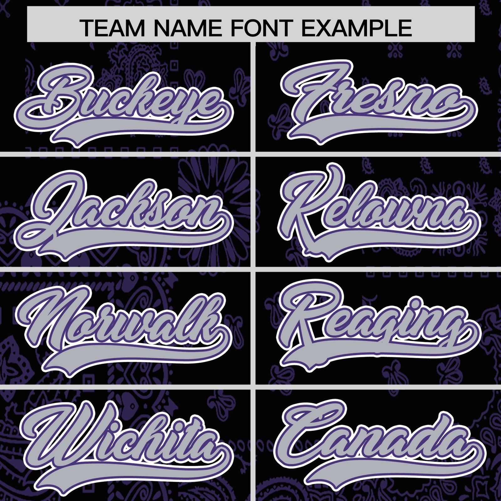 Custom Purple Black White Cashew Flower Graffiti Pattern V-Neck Hockey Jersey| KXKSHOP