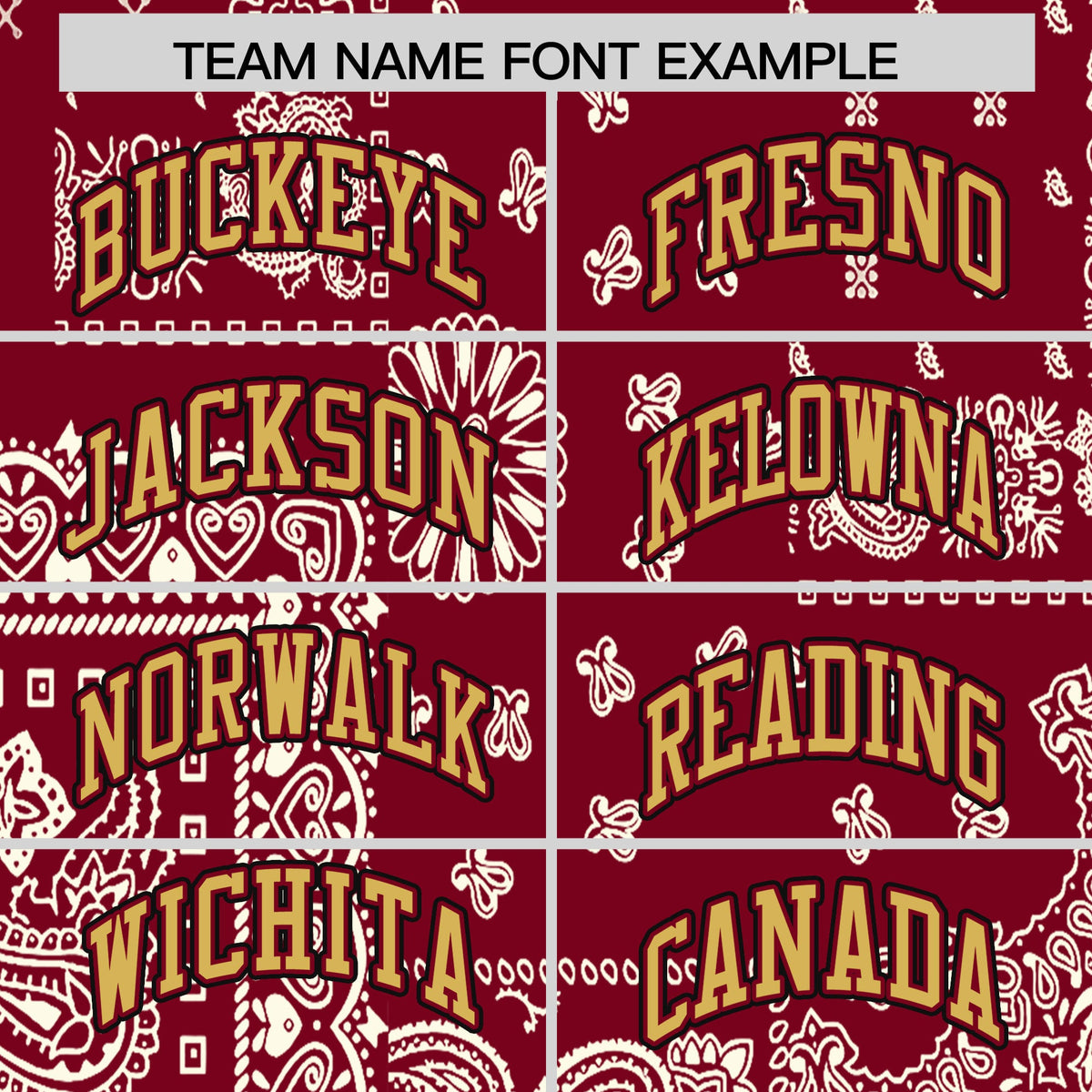 Custom Old Gold Crimson Cream Cashew Flower Graffiti Pattern V-Neck Hockey Jersey| KXKSHOP