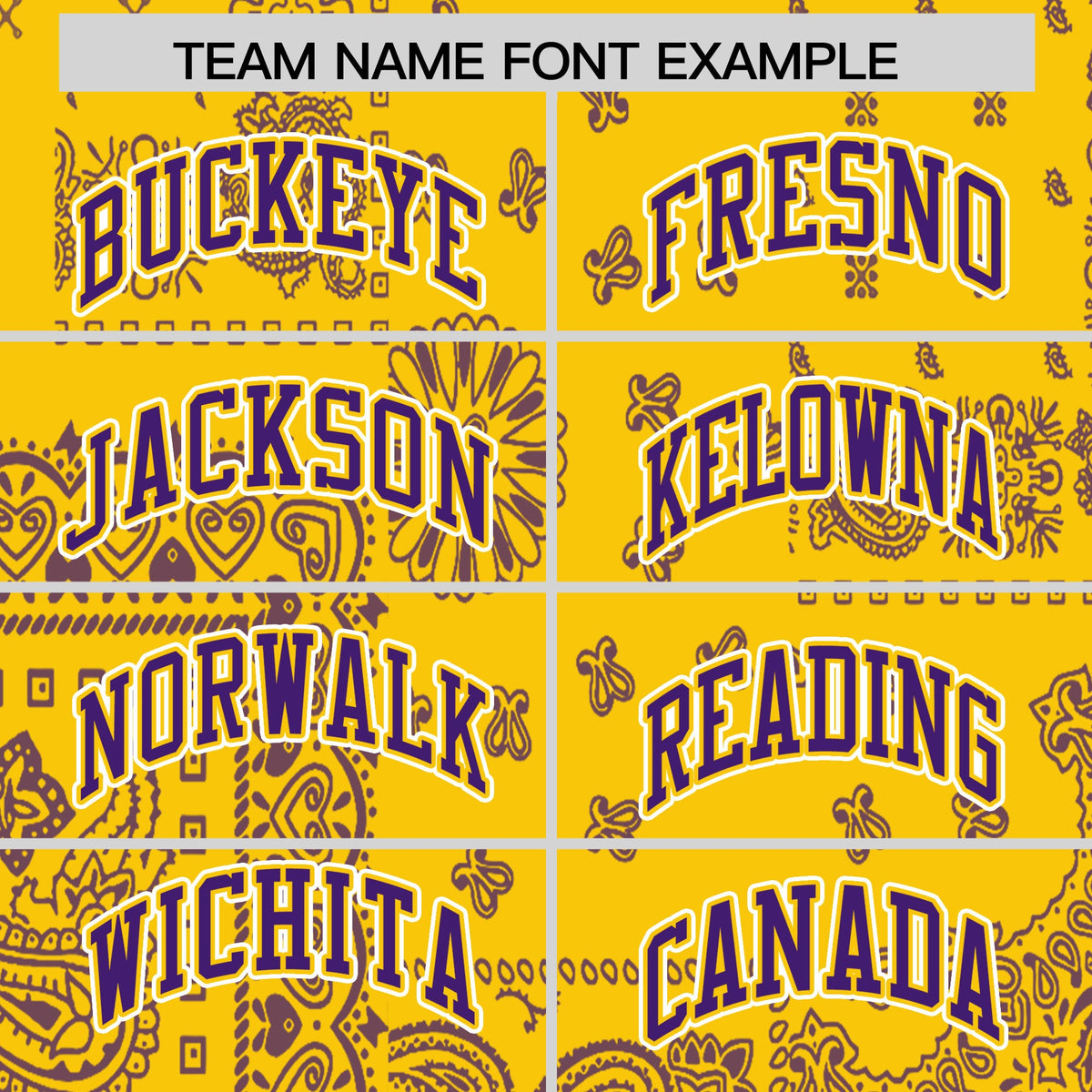 Custom Purple Gold White Cashew Flower Graffiti Pattern V-Neck Hockey Jersey| KXKSHOP