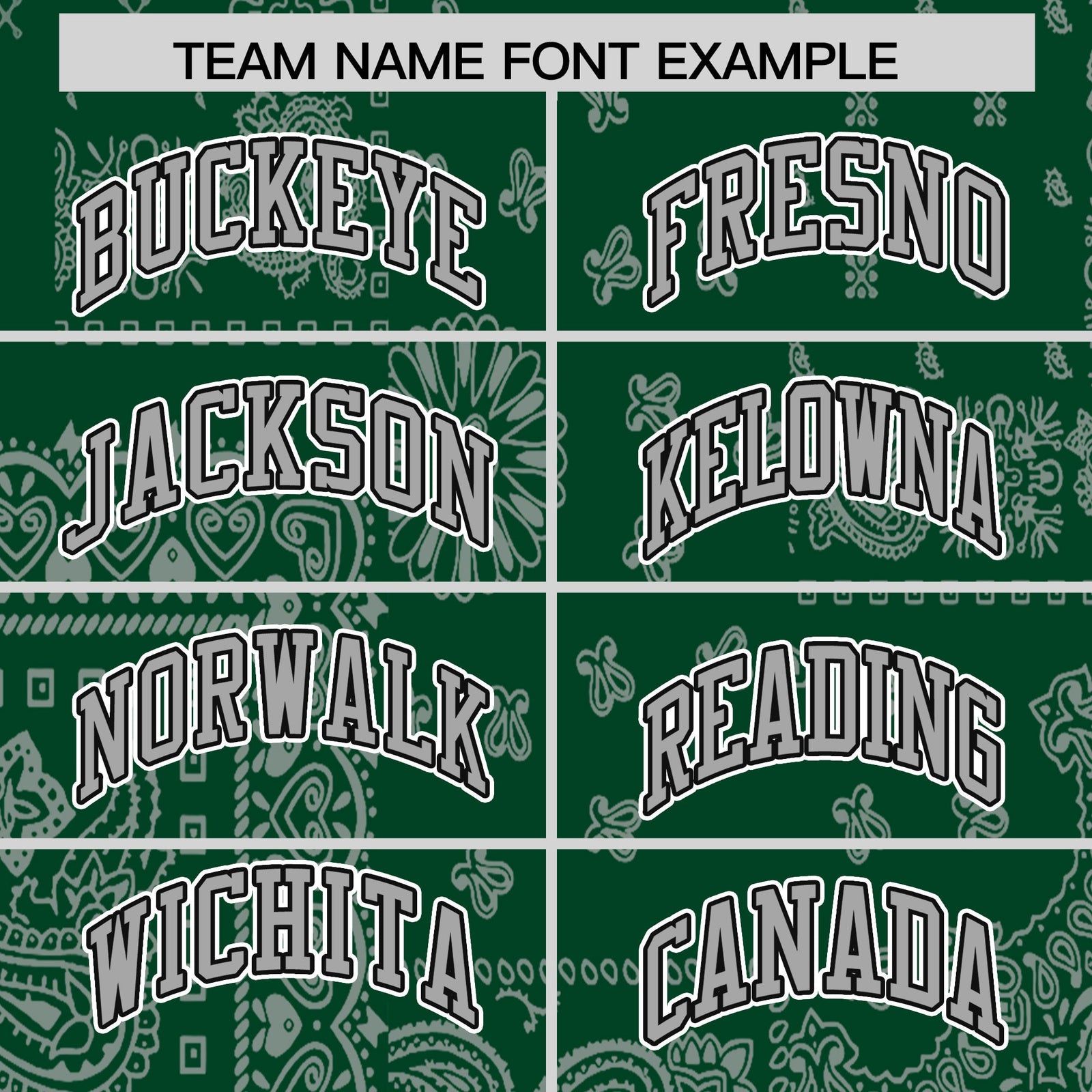 Custom Black Green White Cashew Flower Graffiti Pattern V-Neck Hockey Jersey| KXKSHOP
