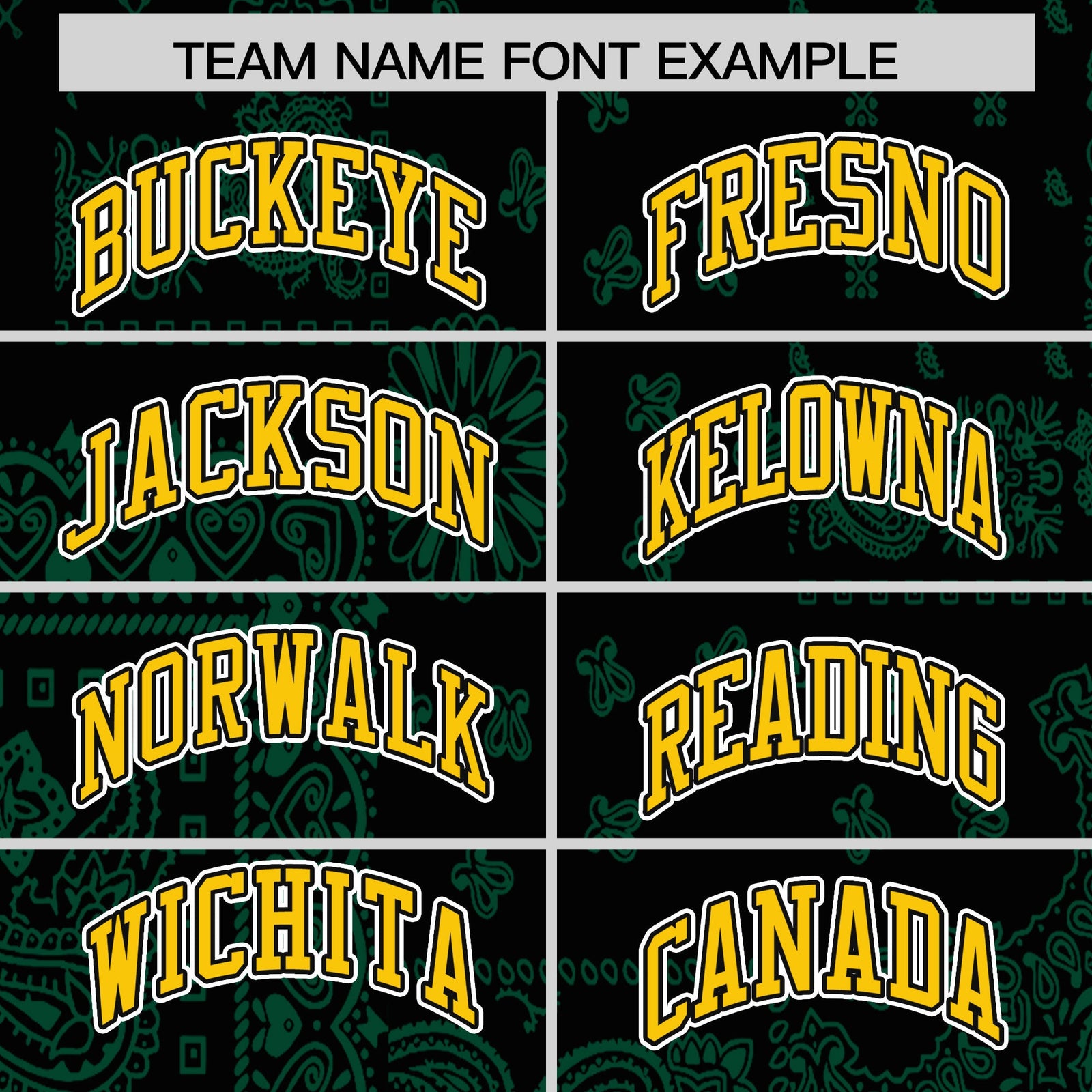 Custom Kelly Green Black White Cashew Flower Graffiti Pattern V-Neck Hockey Jersey| KXKSHOP