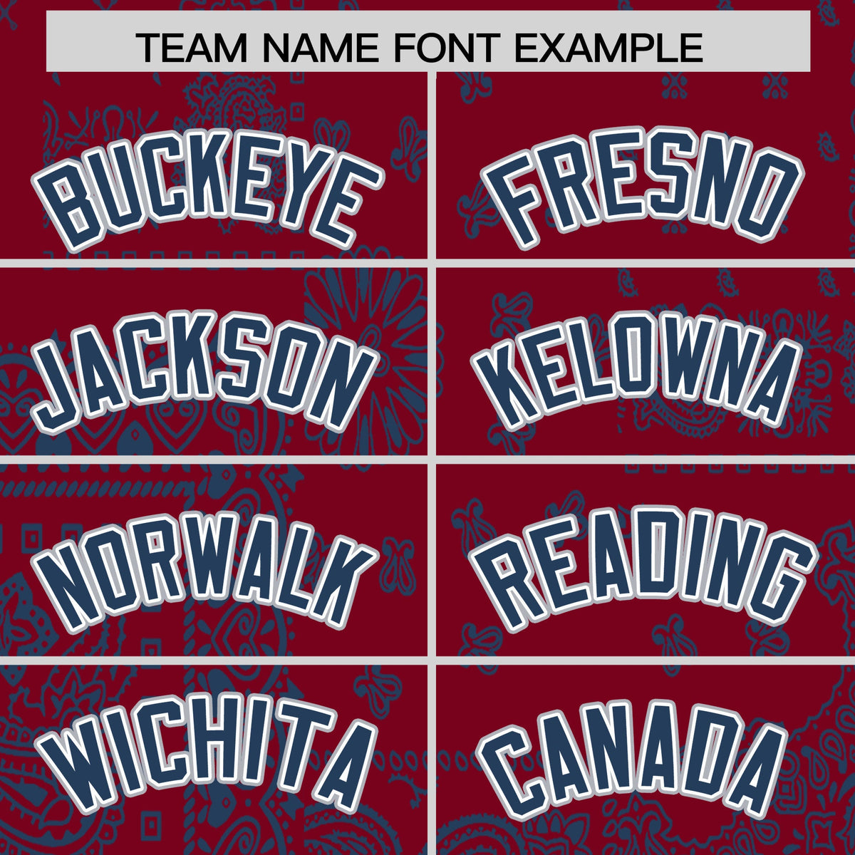 Custom Midnight Blue Crimson White Cashew Flower Graffiti Pattern V-Neck Hockey Jersey| KXKSHOP