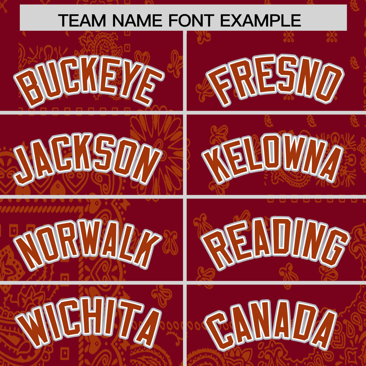 Custom Dark Orange Crimson White Cashew Flower Graffiti Pattern V-Neck Hockey Jersey| KXKSHOP