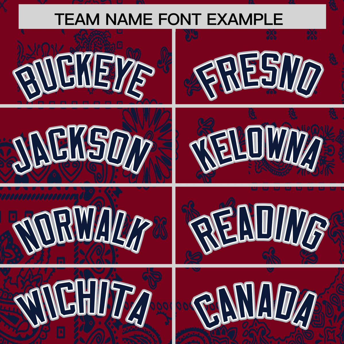 Custom Navy Crimson White Cashew Flower Graffiti Pattern V-Neck Hockey Jersey| KXKSHOP