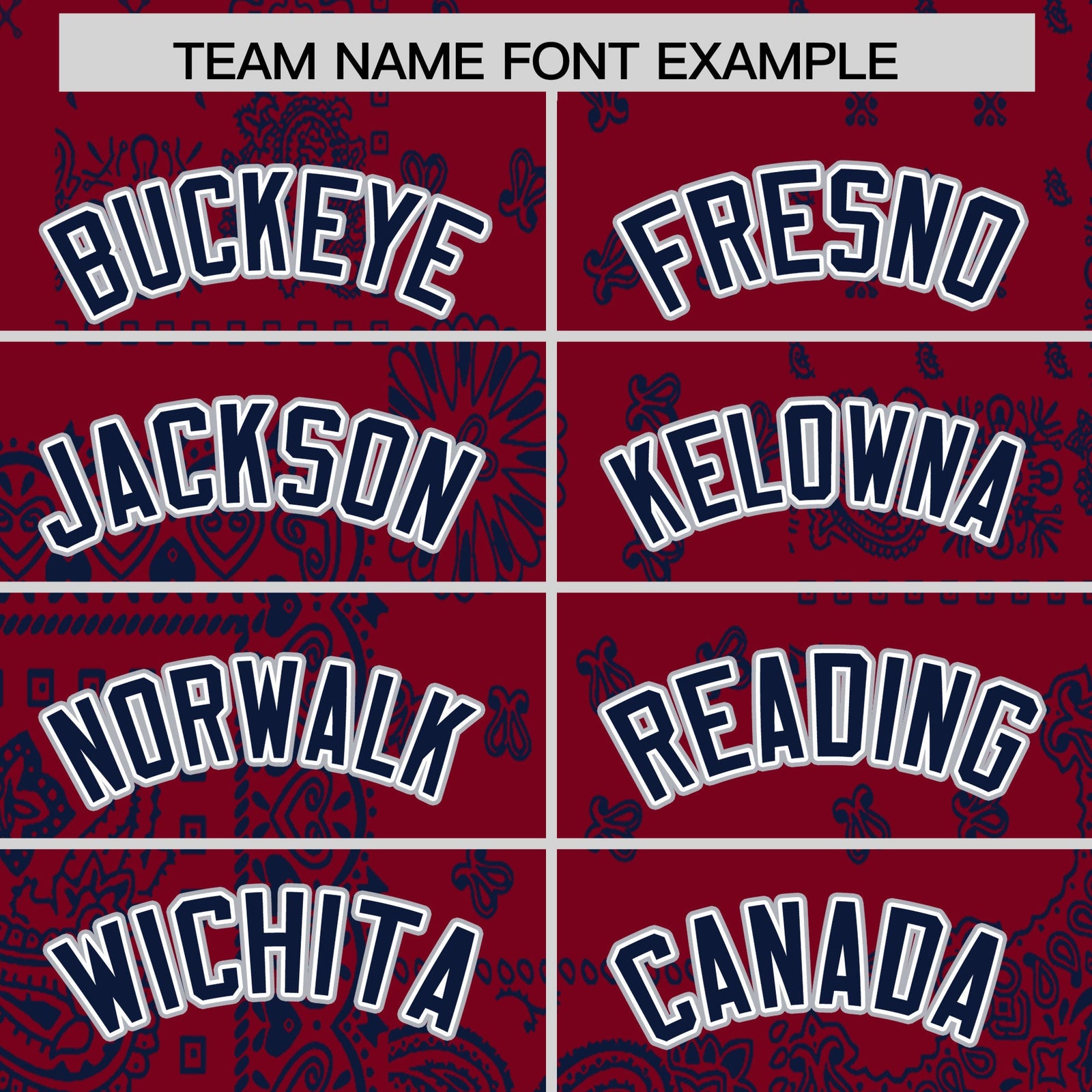 Custom Navy Crimson White Cashew Flower Graffiti Pattern V-Neck Hockey Jersey| KXKSHOP