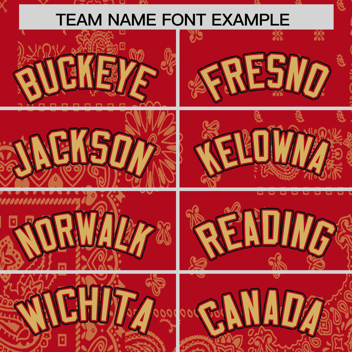 Custom Old Gold Red White Cashew Flower Graffiti Pattern V-Neck Hockey Jersey| KXKSHOP