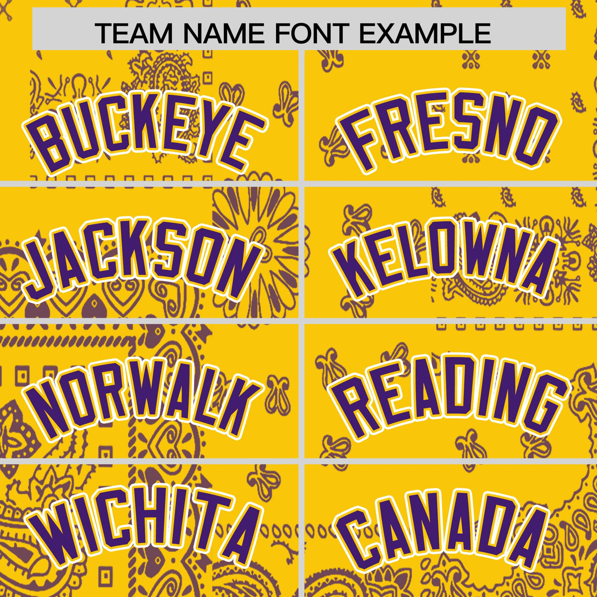 Custom Purple Gold White Cashew Flower Graffiti Pattern V-Neck Hockey Jersey| KXKSHOP