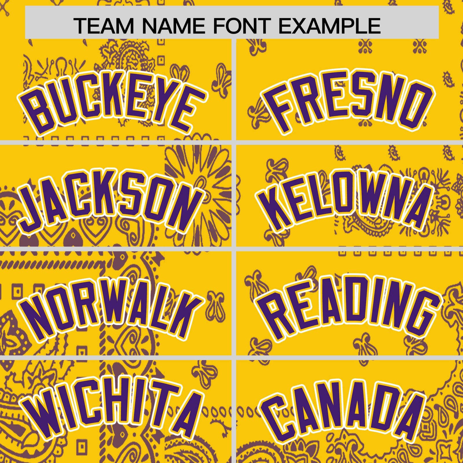 Custom Purple Gold White Cashew Flower Graffiti Pattern V-Neck Hockey Jersey| KXKSHOP