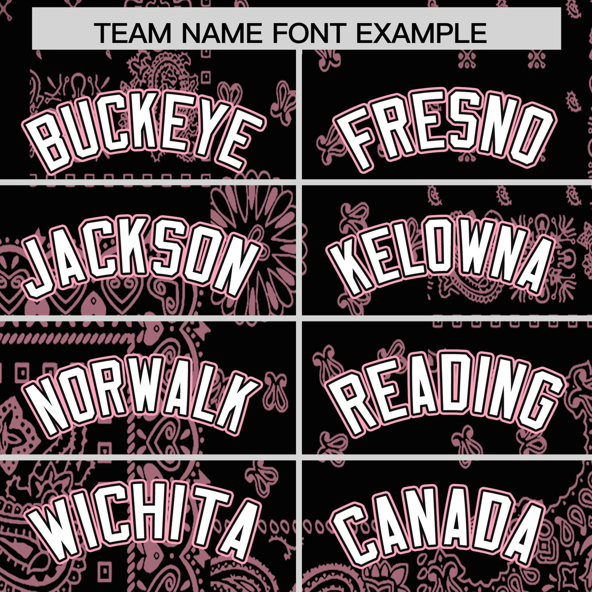 Custom Light Pink Black White Cashew Flower Graffiti Pattern V-Neck Hockey Jersey| KXKSHOP