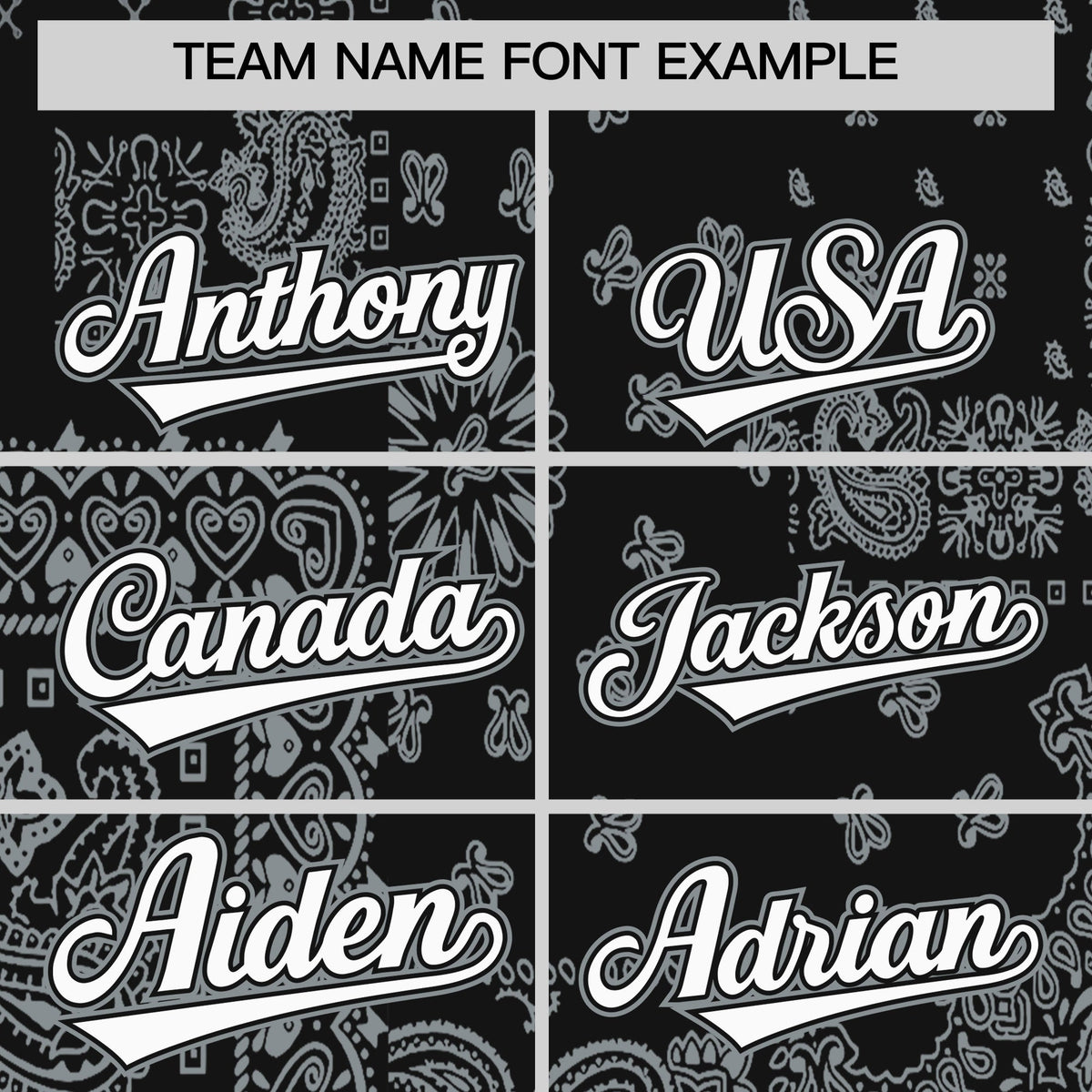 Custom Silver Gray White Black Cashew Flower Graffiti Pattern V-Neck Hockey Jersey| KXKSHOP