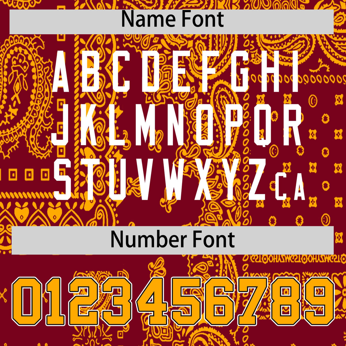 Custom Yellow Crimson White Cashew Flower Graffiti Pattern V-Neck Hockey Jersey| KXKSHOP