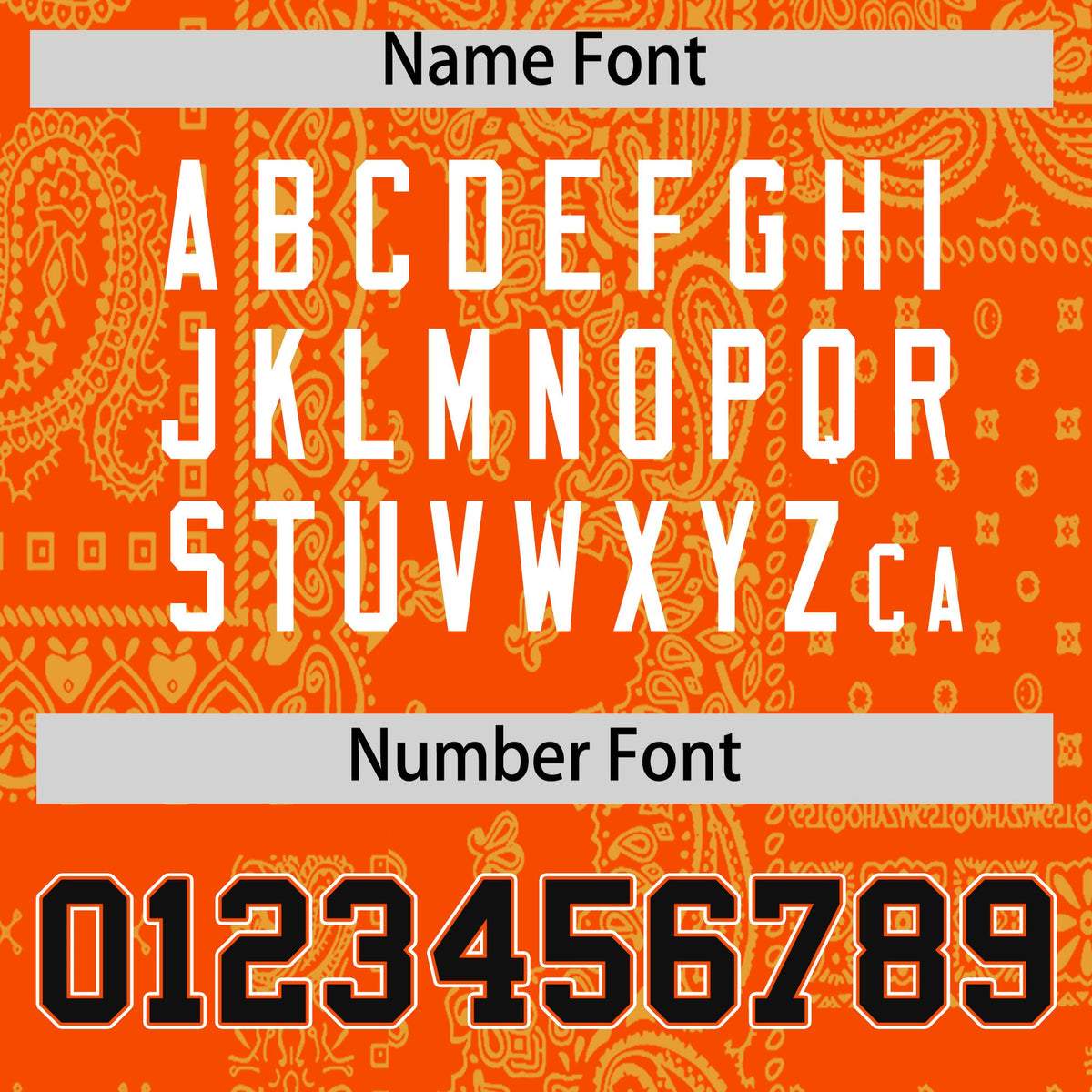 Custom Old Gold Orange White Cashew Flower Graffiti Pattern V-Neck Hockey Jersey| KXKSHOP