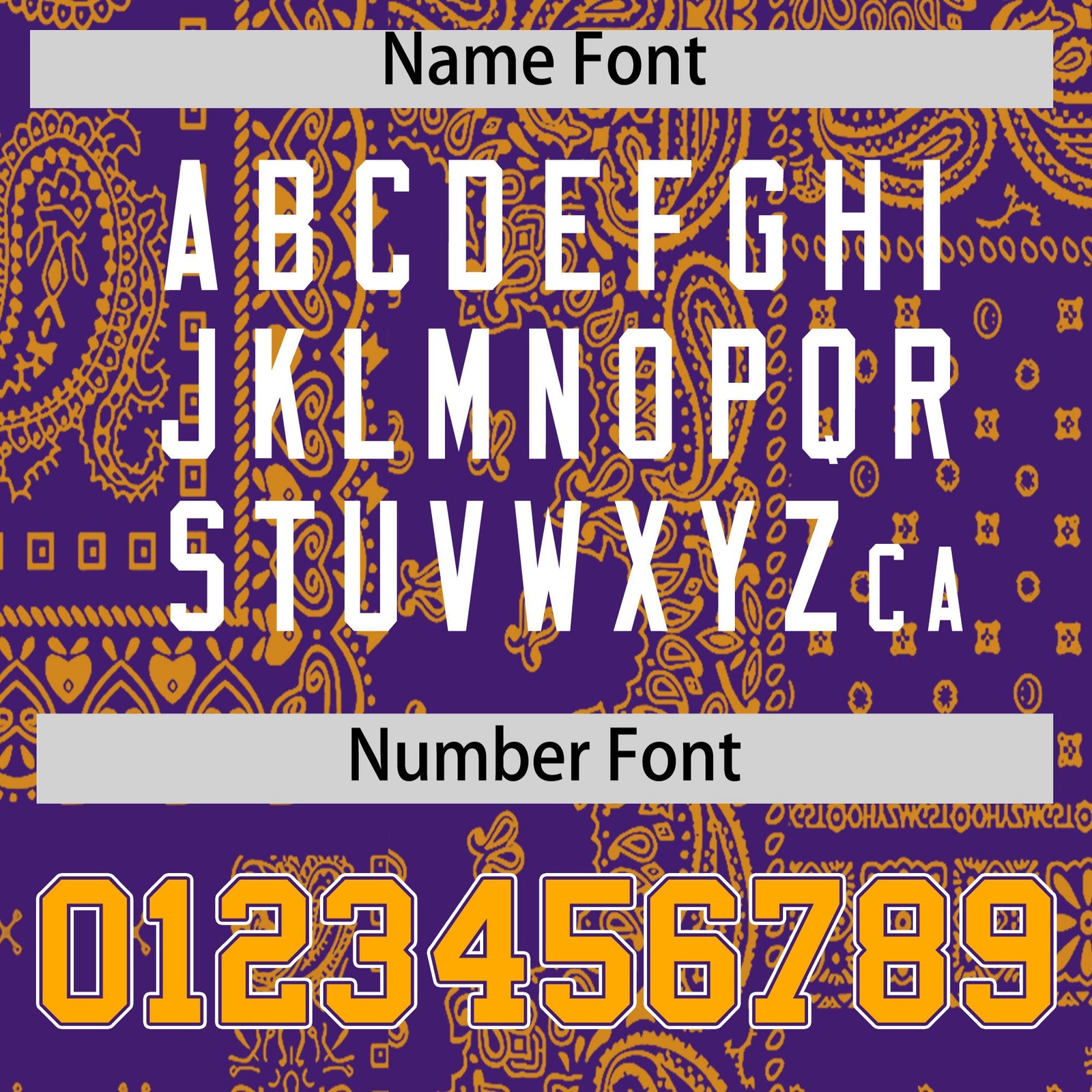 Custom Yellow Purple White Cashew Flower Graffiti Pattern V-Neck Hockey Jersey| KXKSHOP