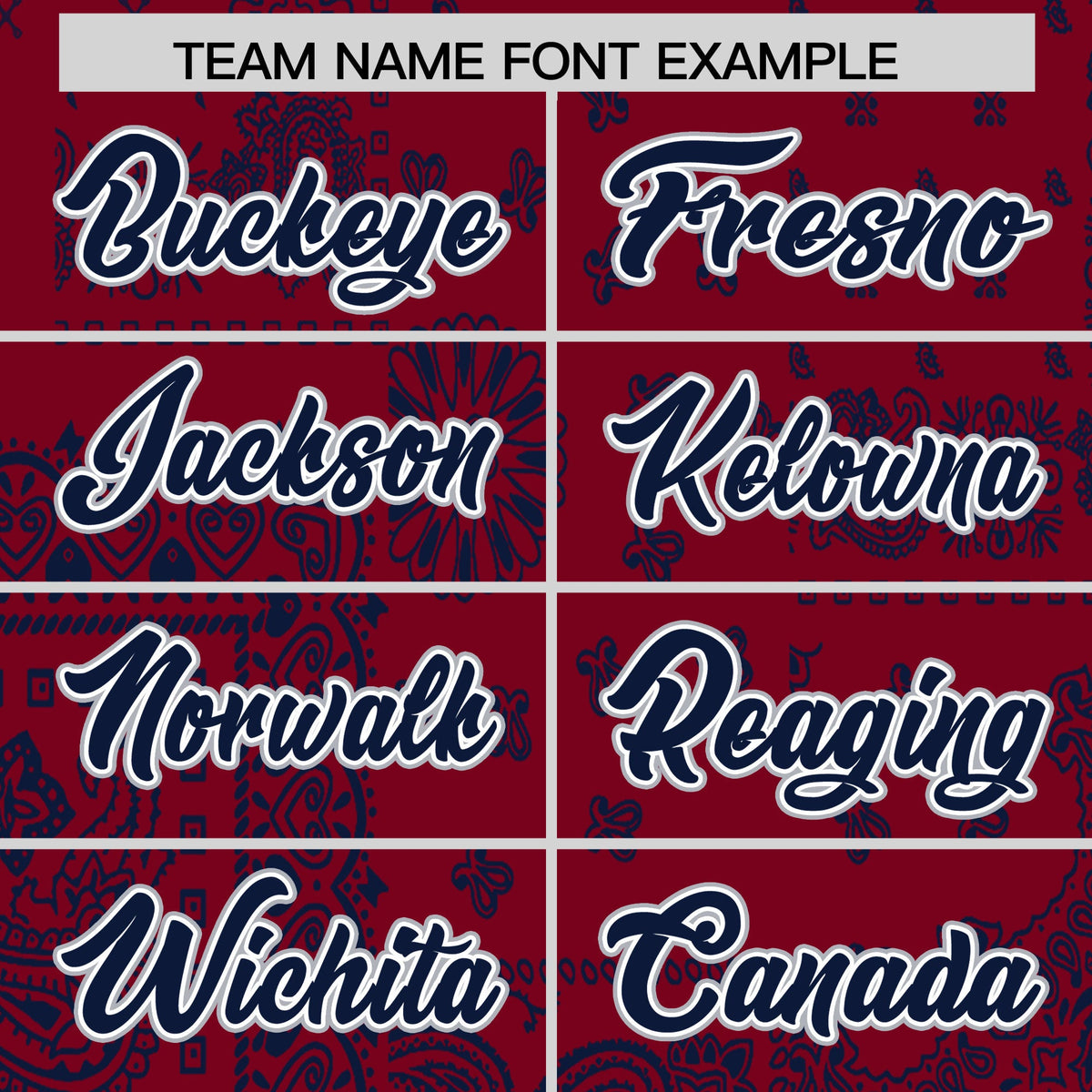 Custom Navy Crimson White Cashew Flower Graffiti Pattern V-Neck Hockey Jersey| KXKSHOP