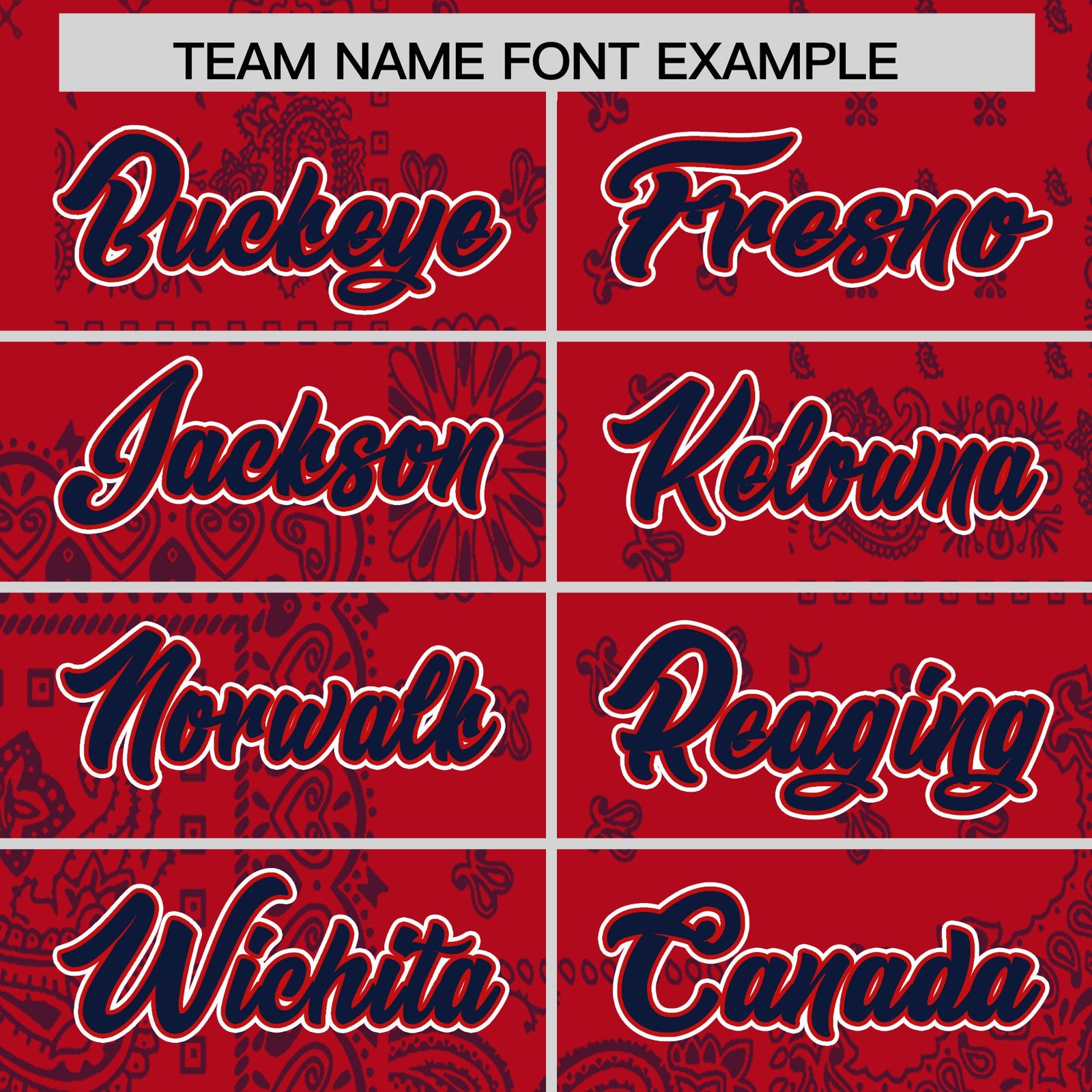 Custom Navy Red White Cashew Flower Graffiti Pattern V-Neck Hockey Jersey| KXKSHOP