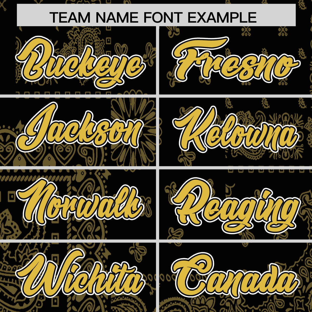 Custom Old Gold Black White Cashew Flower Graffiti Pattern V-Neck Hockey Jersey| KXKSHOP