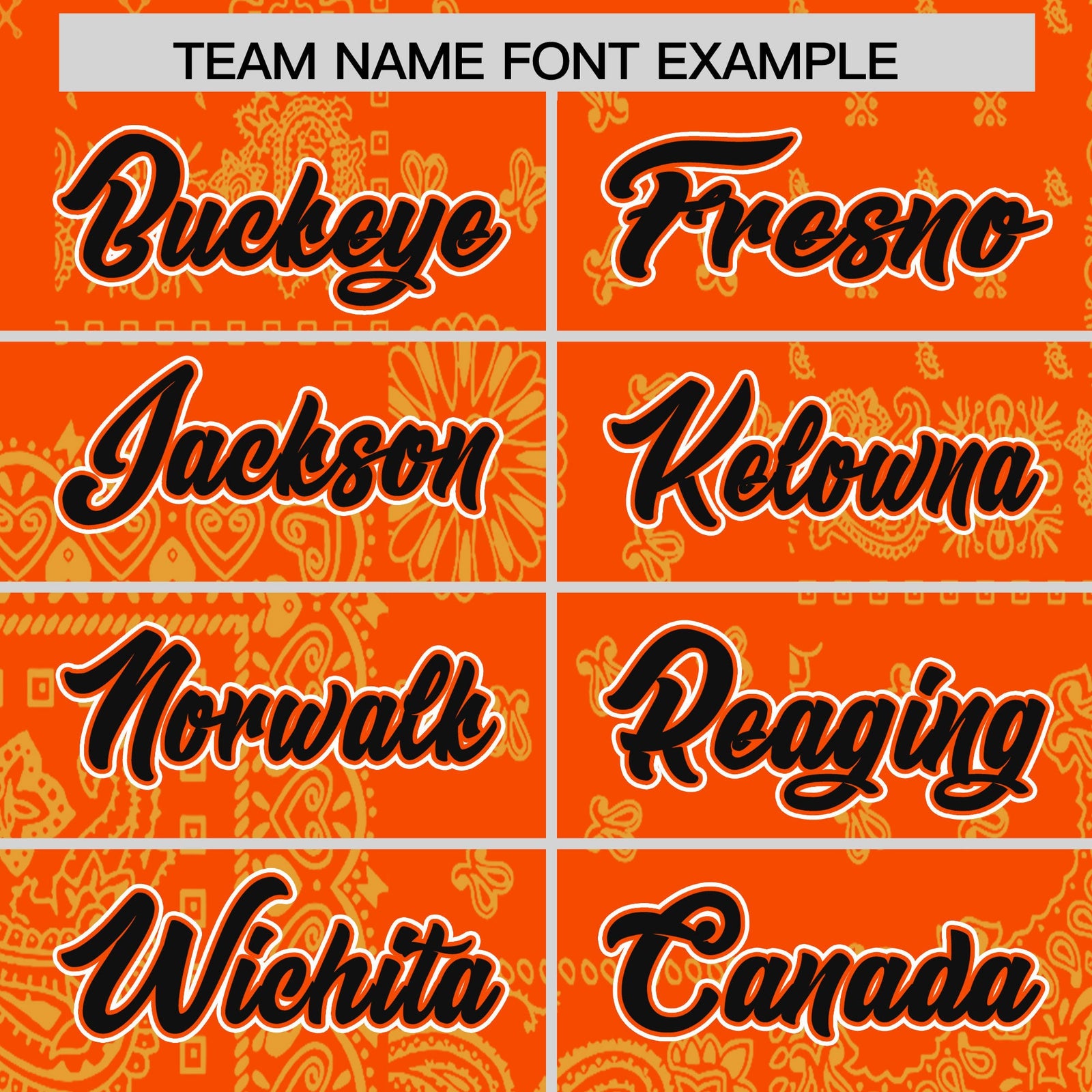 Custom Old Gold Orange White Cashew Flower Graffiti Pattern V-Neck Hockey Jersey| KXKSHOP