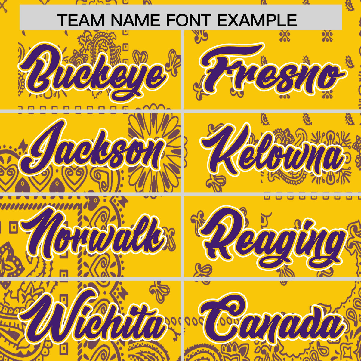 Custom Purple Gold White Cashew Flower Graffiti Pattern V-Neck Hockey Jersey| KXKSHOP