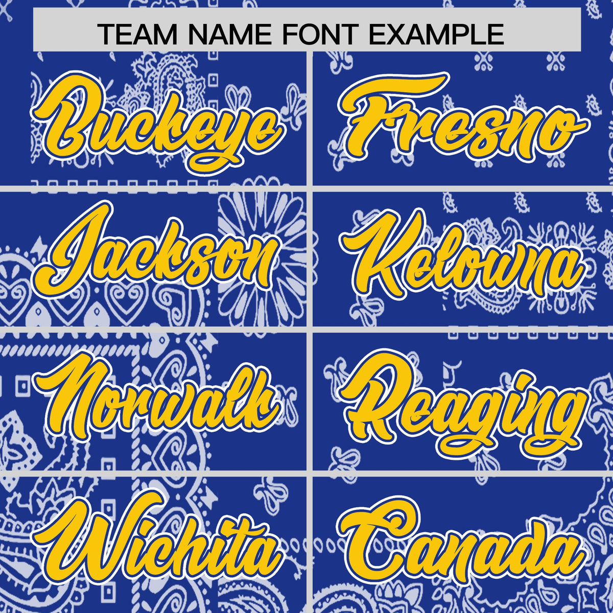 Custom Gold Royal White Cashew Flower Graffiti Pattern V-Neck Hockey Jersey| KXKSHOP