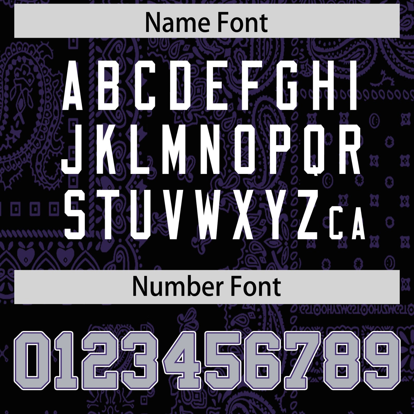 Custom Purple Black White Cashew Flower Graffiti Pattern V-Neck Hockey Jersey| KXKSHOP