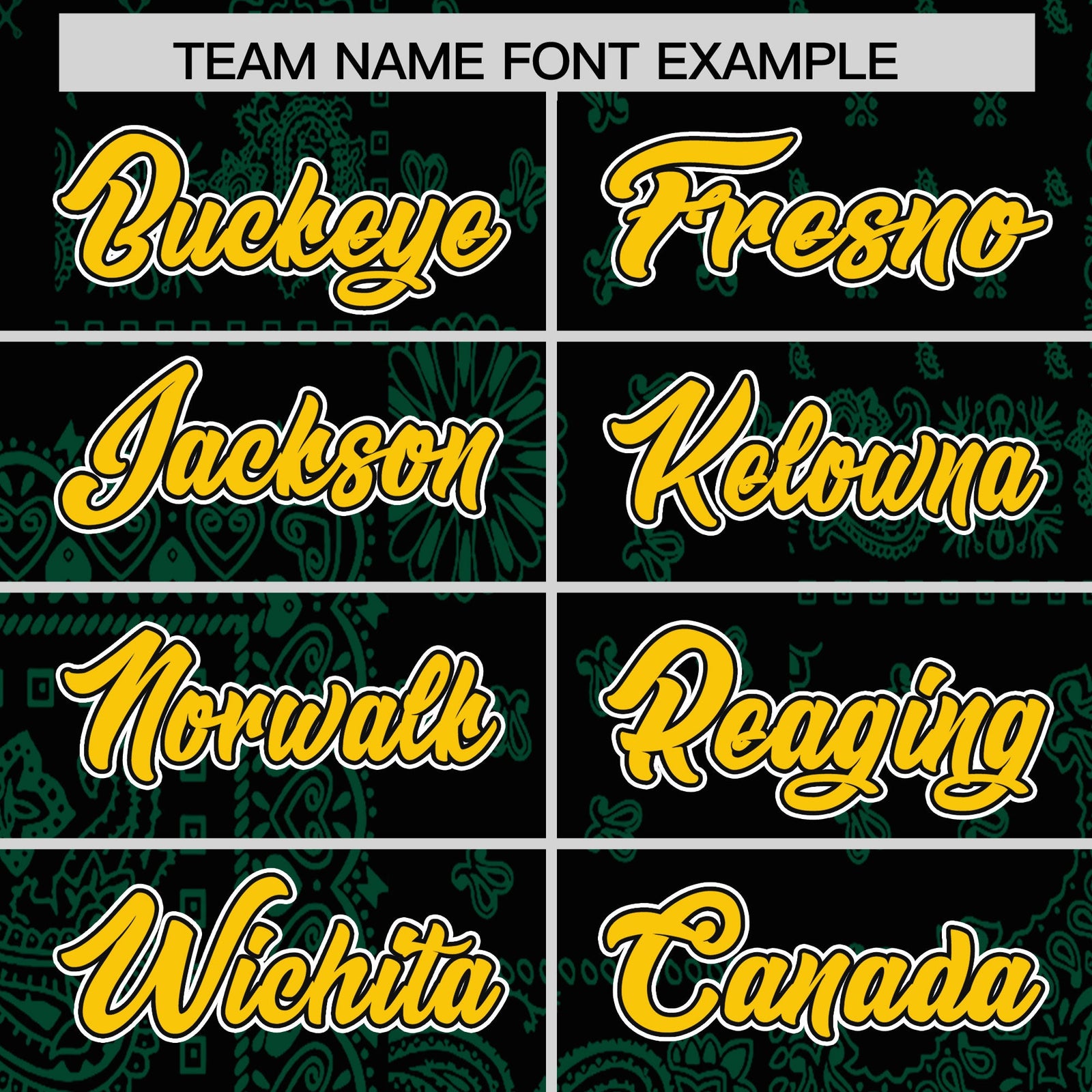 Custom Kelly Green Black White Cashew Flower Graffiti Pattern V-Neck Hockey Jersey| KXKSHOP