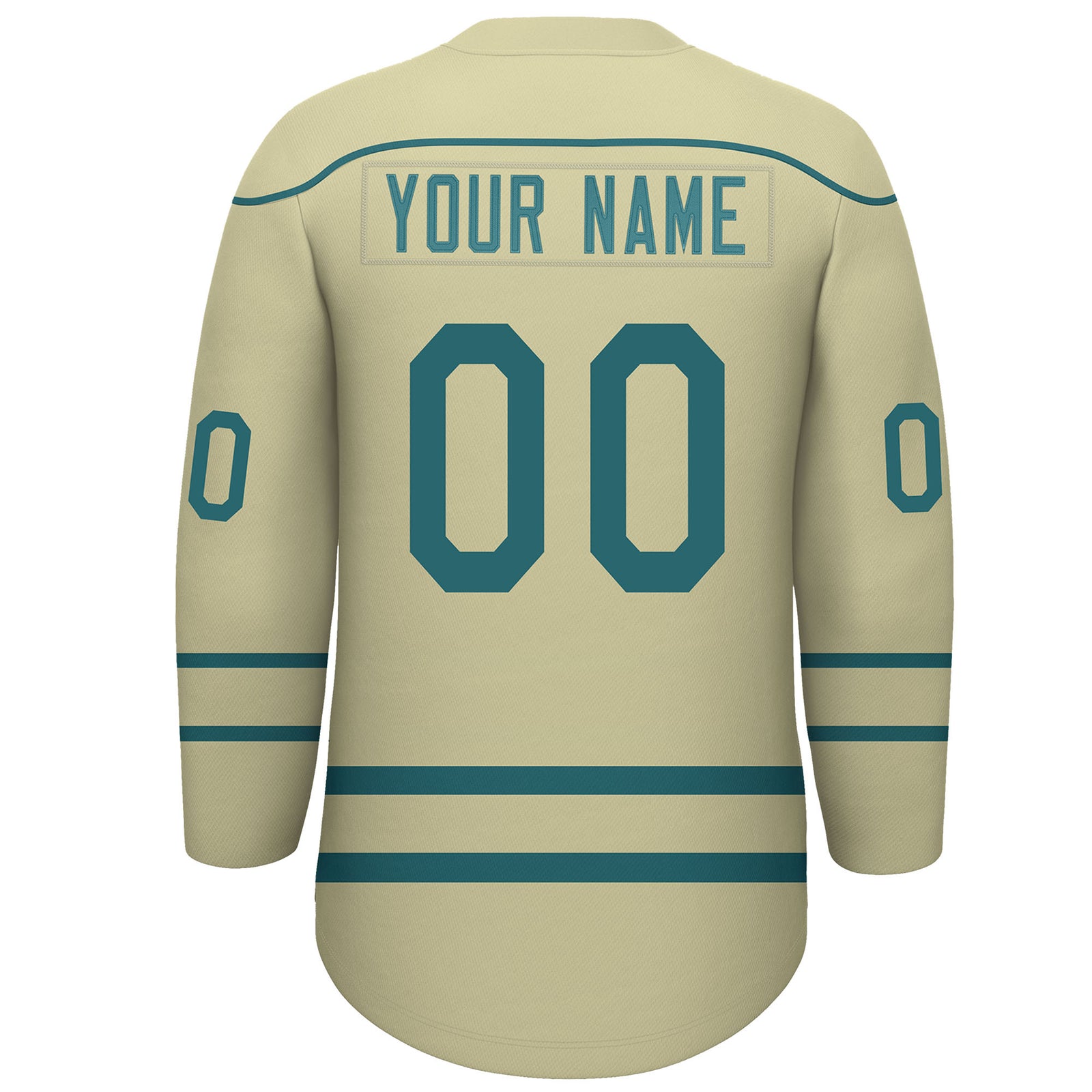 VVHL S9 Great Lakes Mammoths Black Teal Hockey Jersey