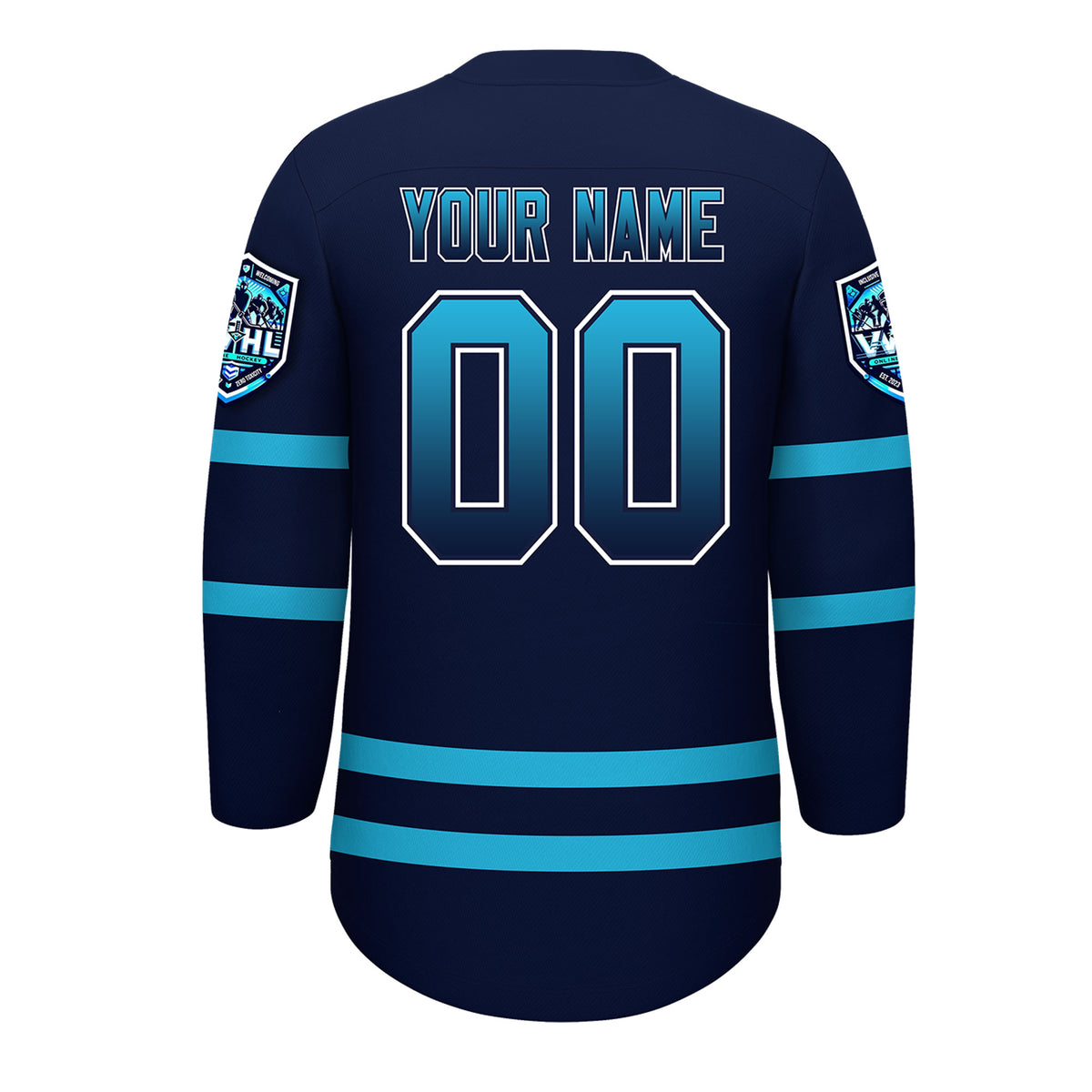 VVHL S9 Navy Hockey Jersey