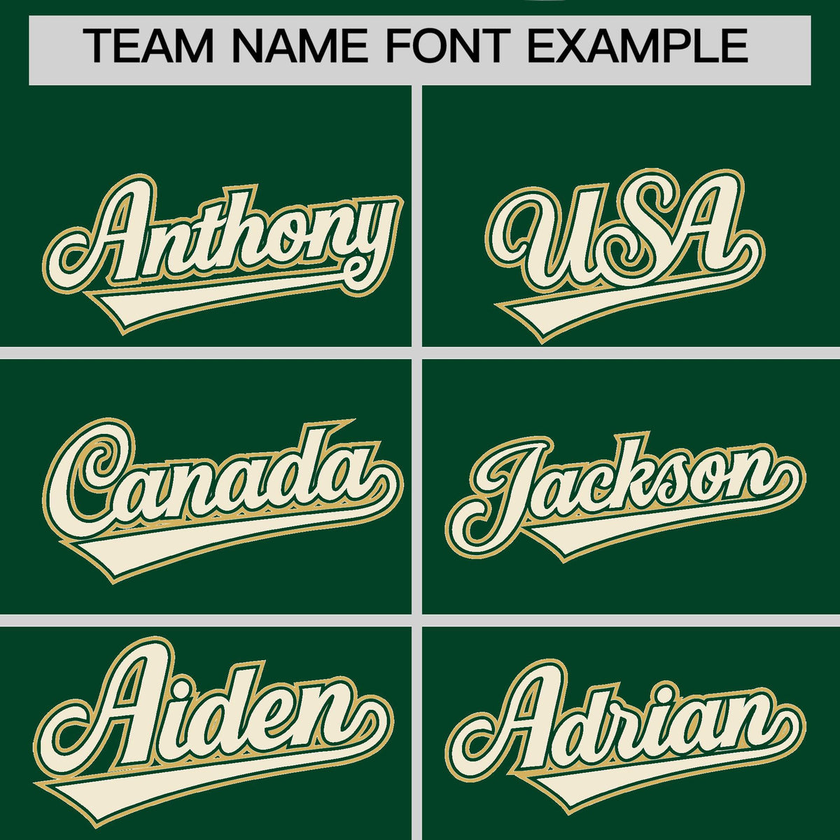 Custom Dark Green Old Gold Cream Gradient Fashion Halloween Stretch Fabric Hockey Jersey| KXKSHOP
