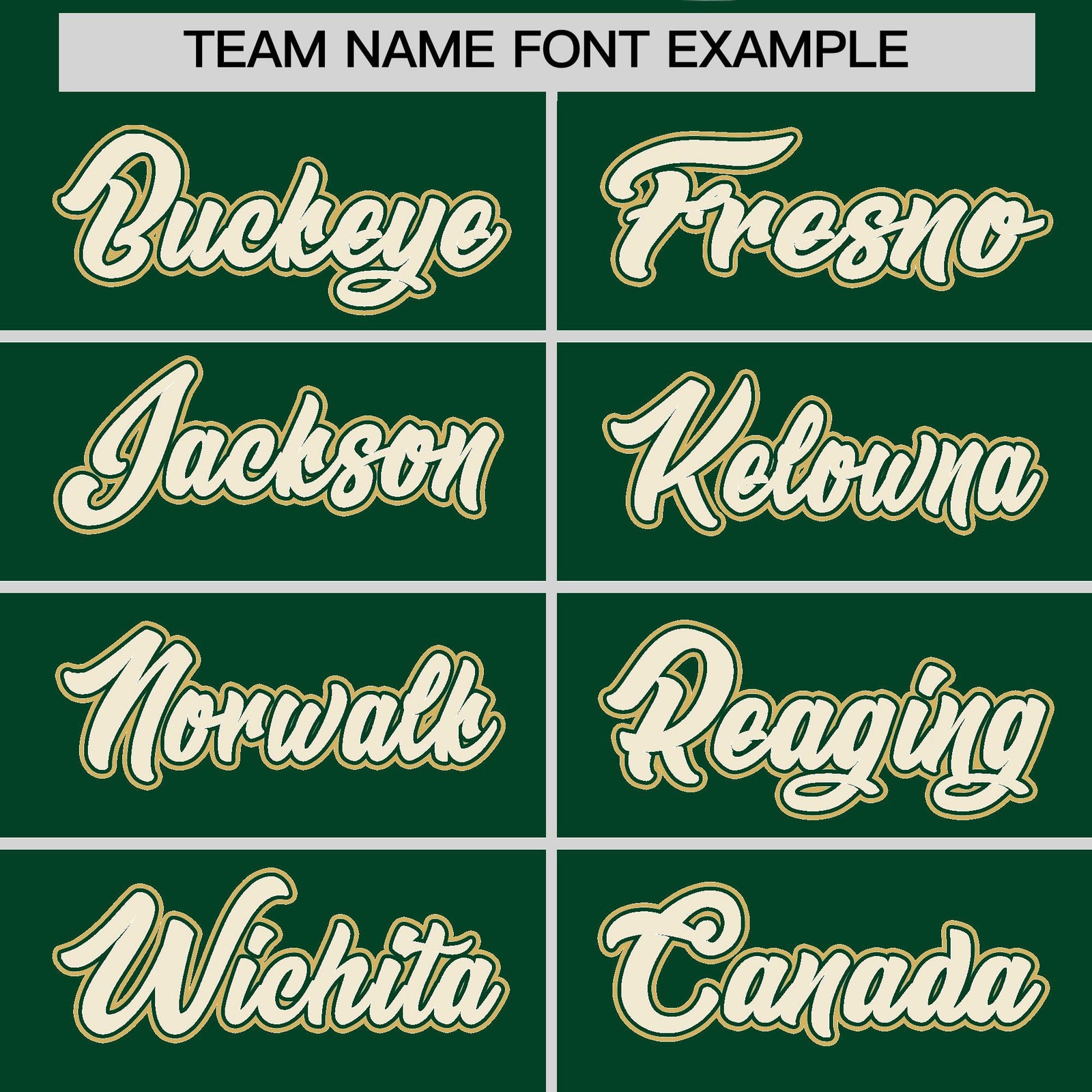 Custom Dark Green Old Gold Cream Gradient Fashion Halloween Stretch Fabric Hockey Jersey| KXKSHOP