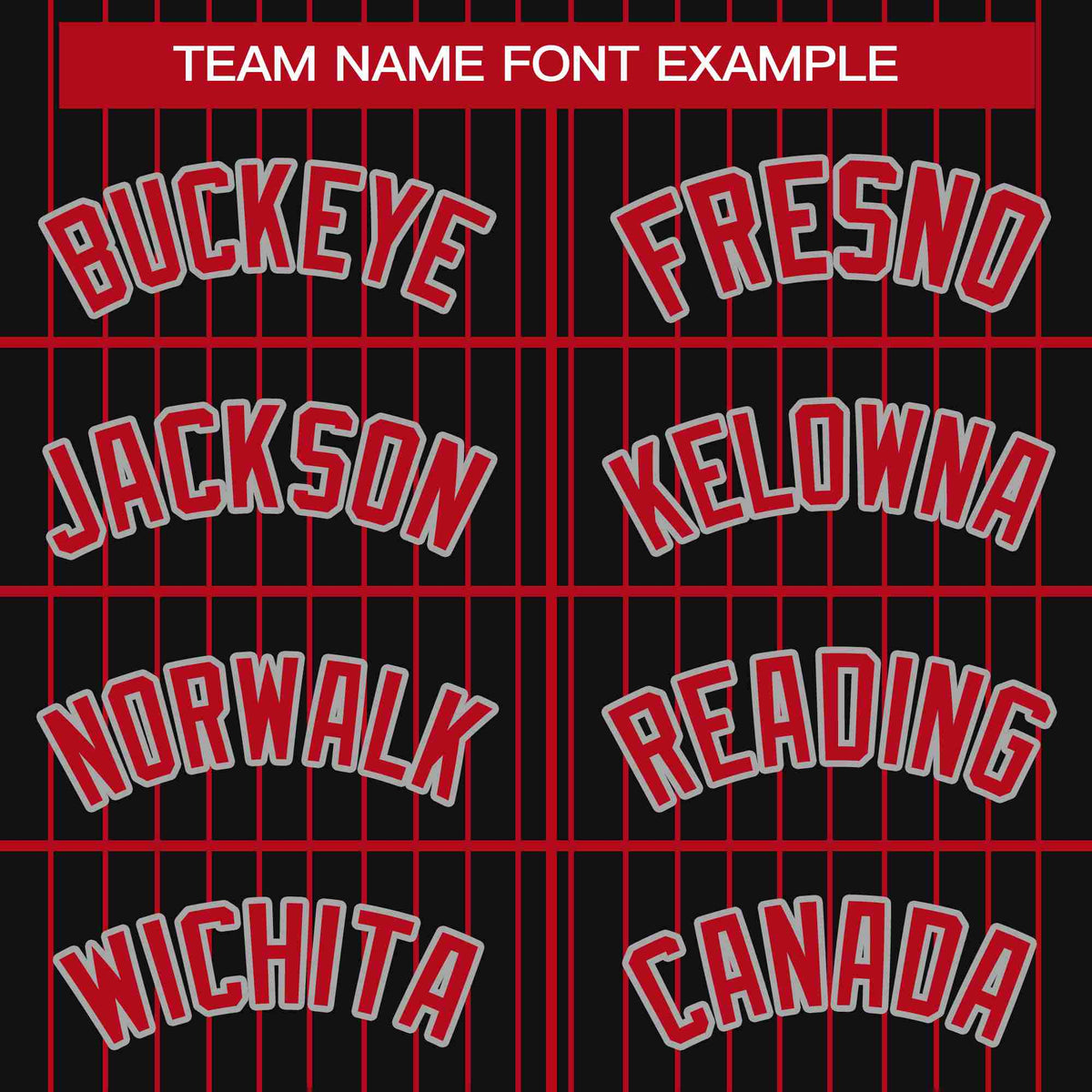 Custom Black Red Stripe Fashion Design Full Button Authentic Baseball Jersey