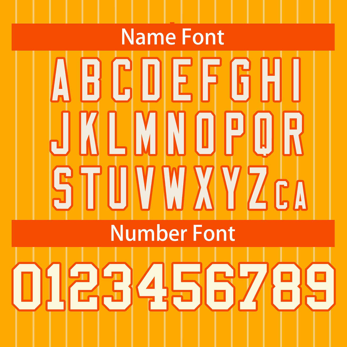 Custom Yellow Orange-Cream Stripe Fashion Design Full Button Authentic Baseball Jersey