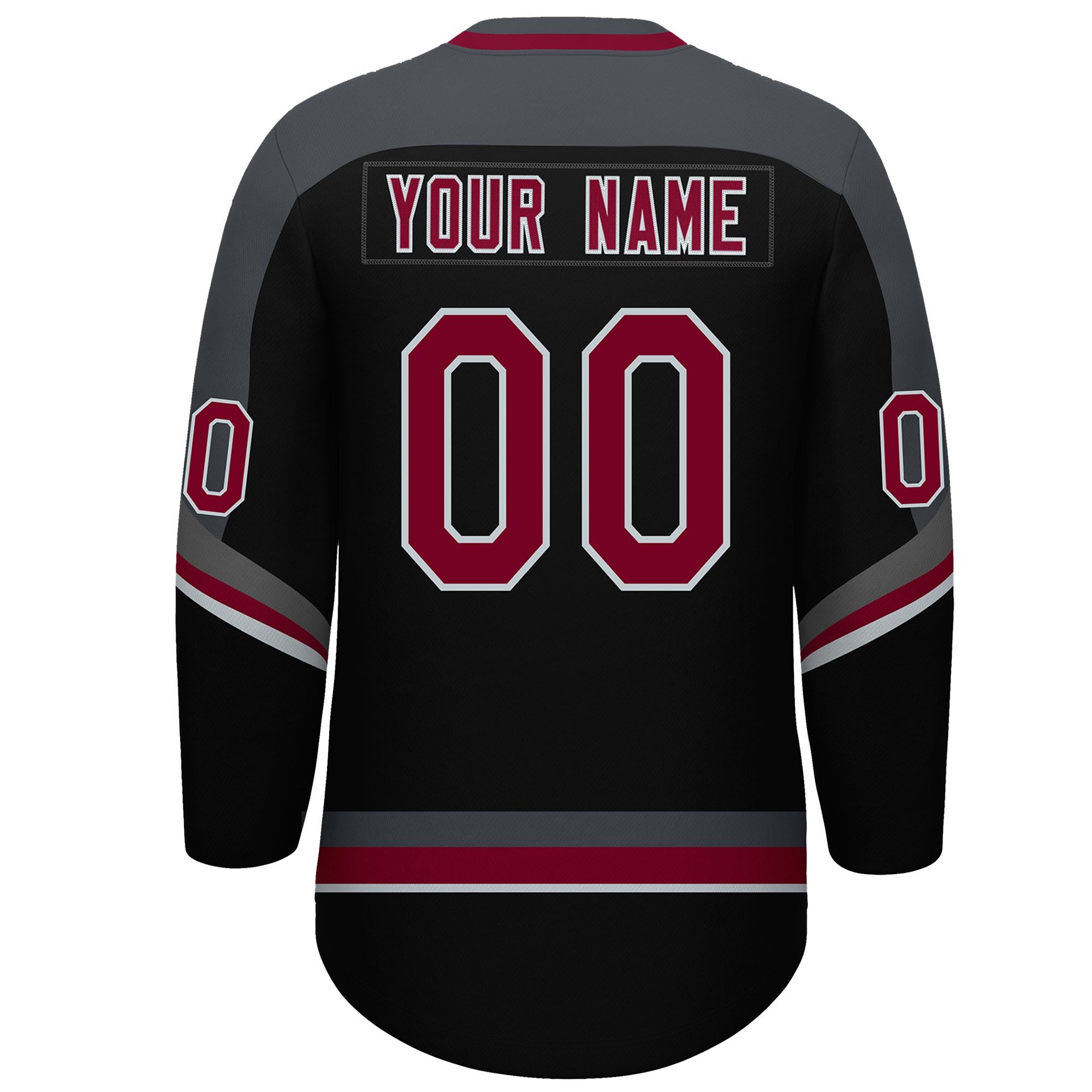 VVHL S9 Torchmen Black White Hockey Jersey